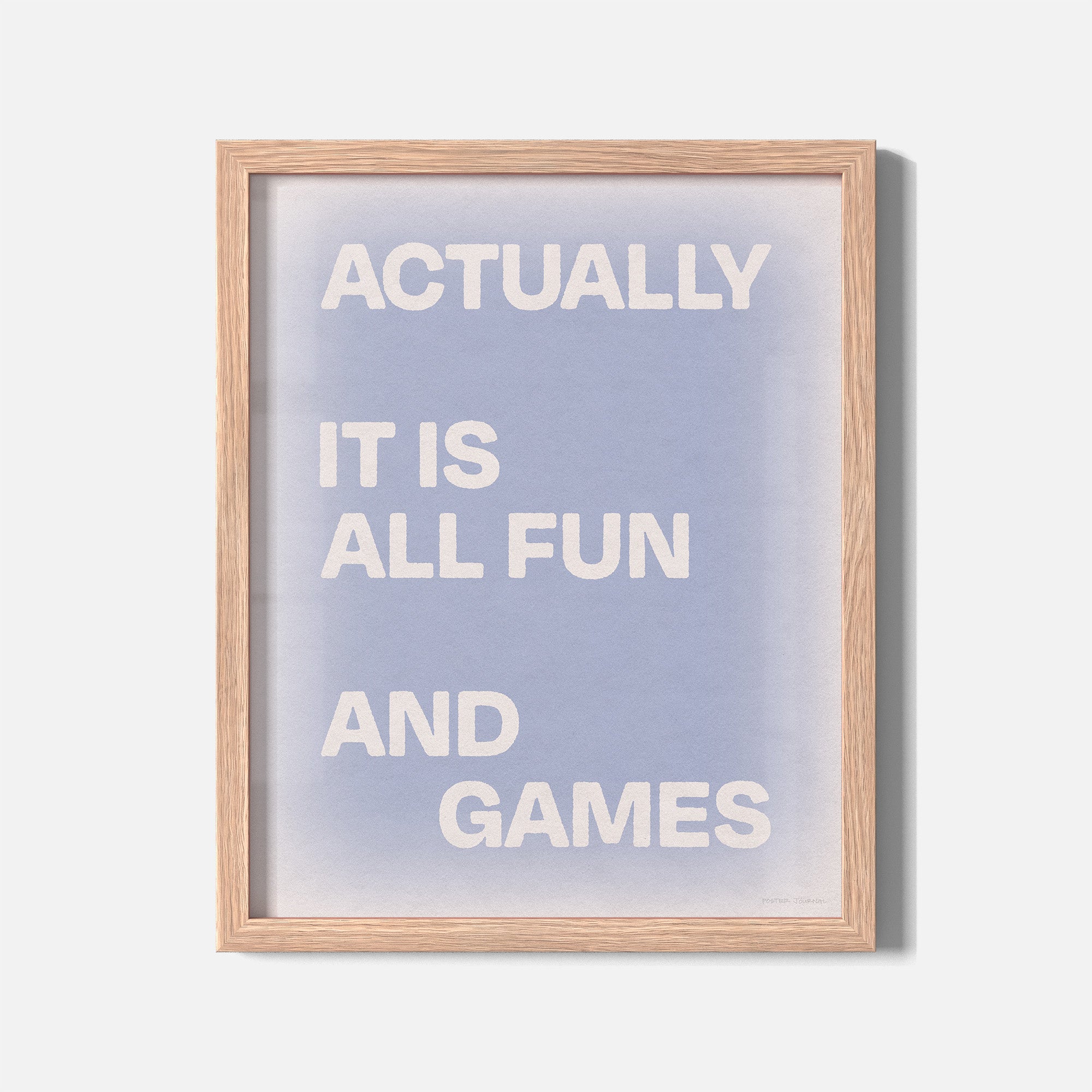 ACTUALLY PRINT