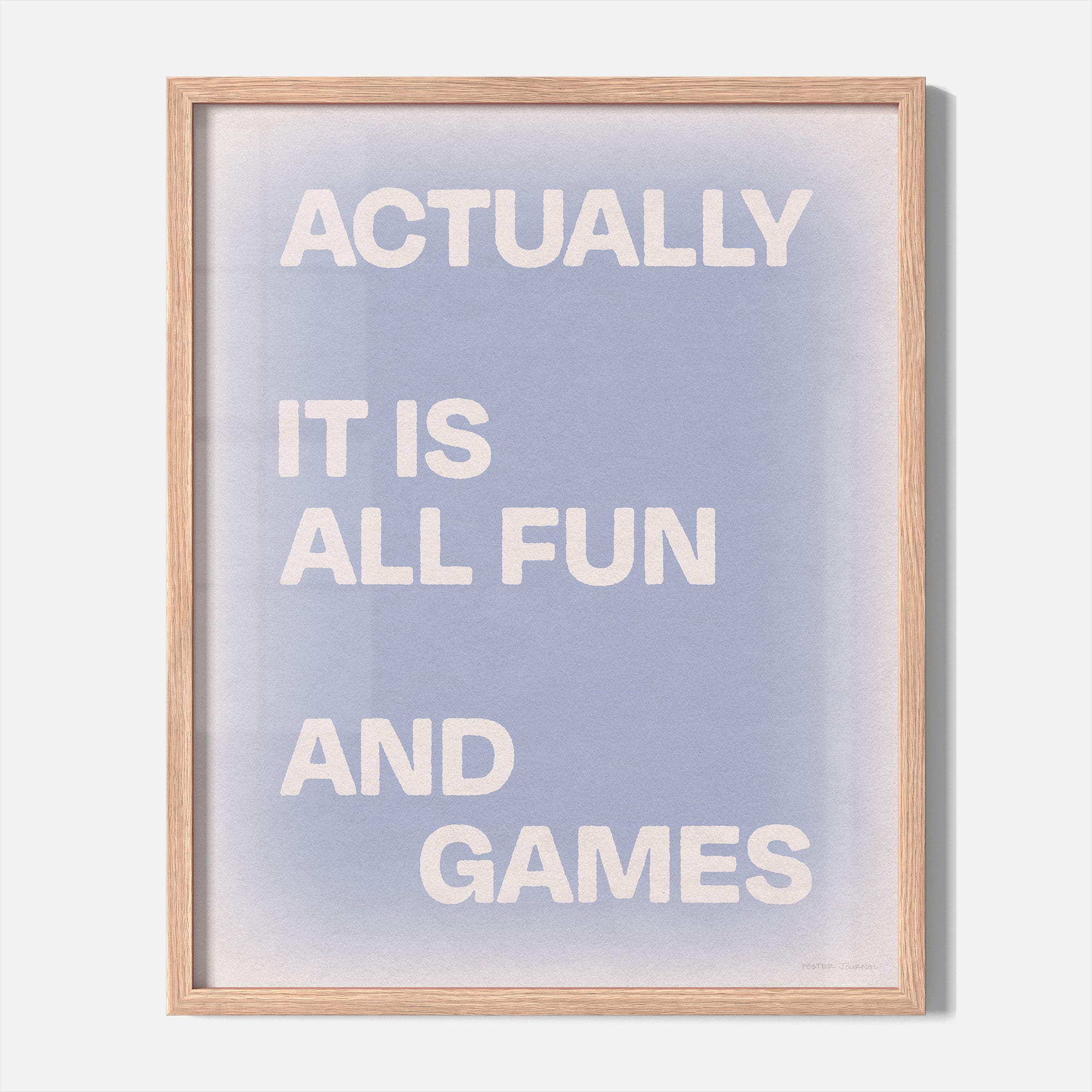 ACTUALLY PRINT