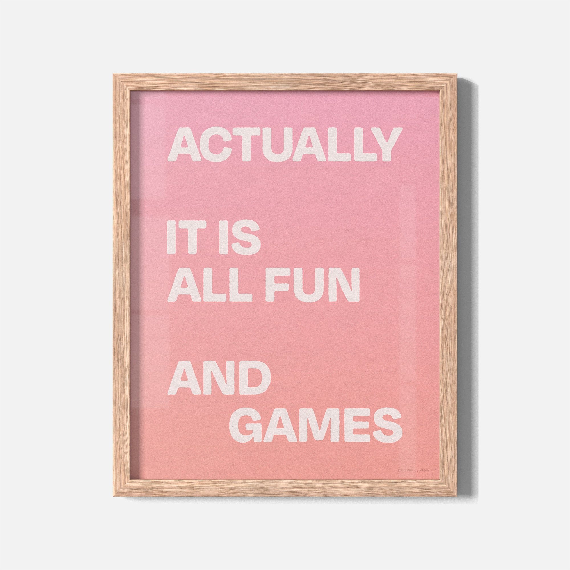 ACTUALLY PRINT