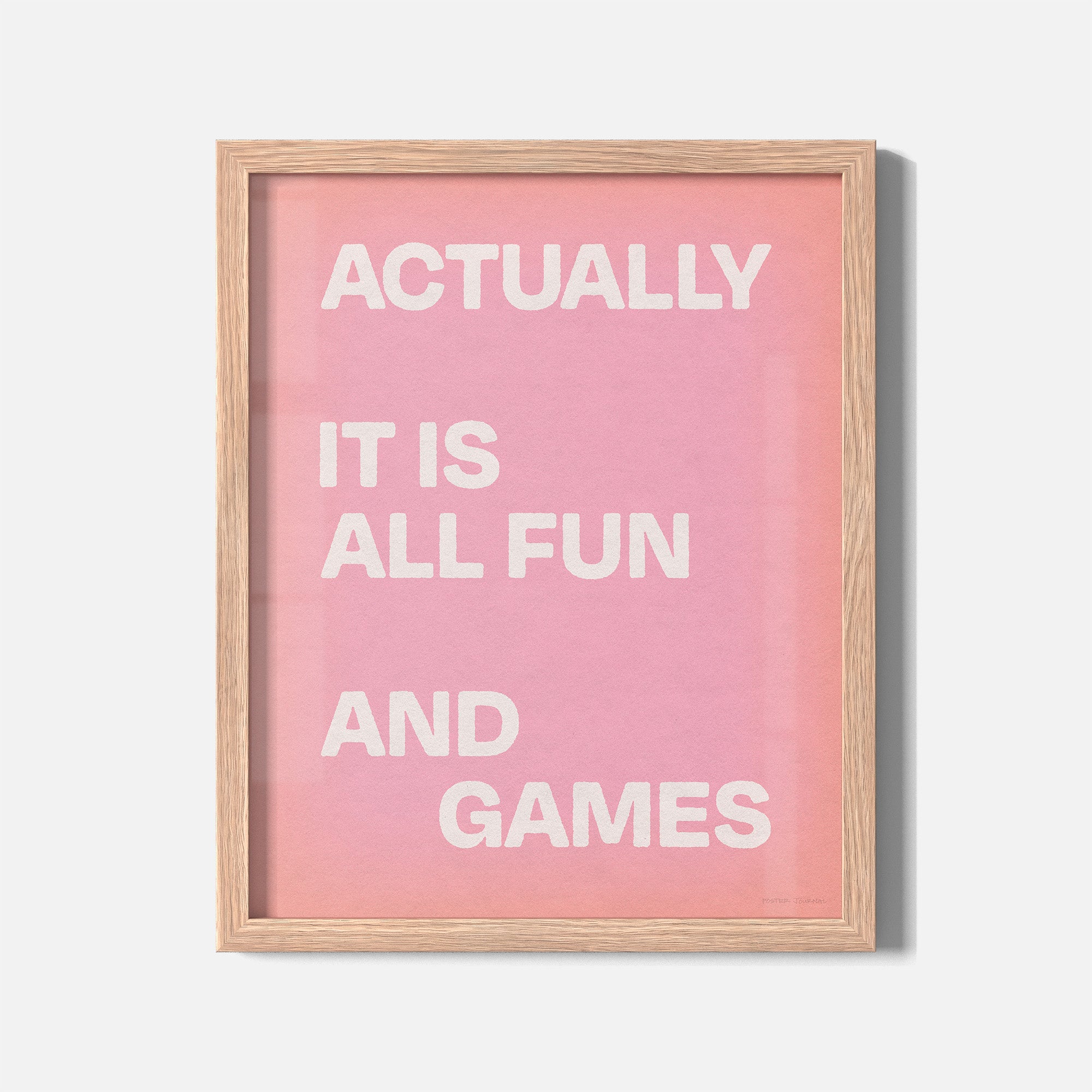 ACTUALLY PRINT