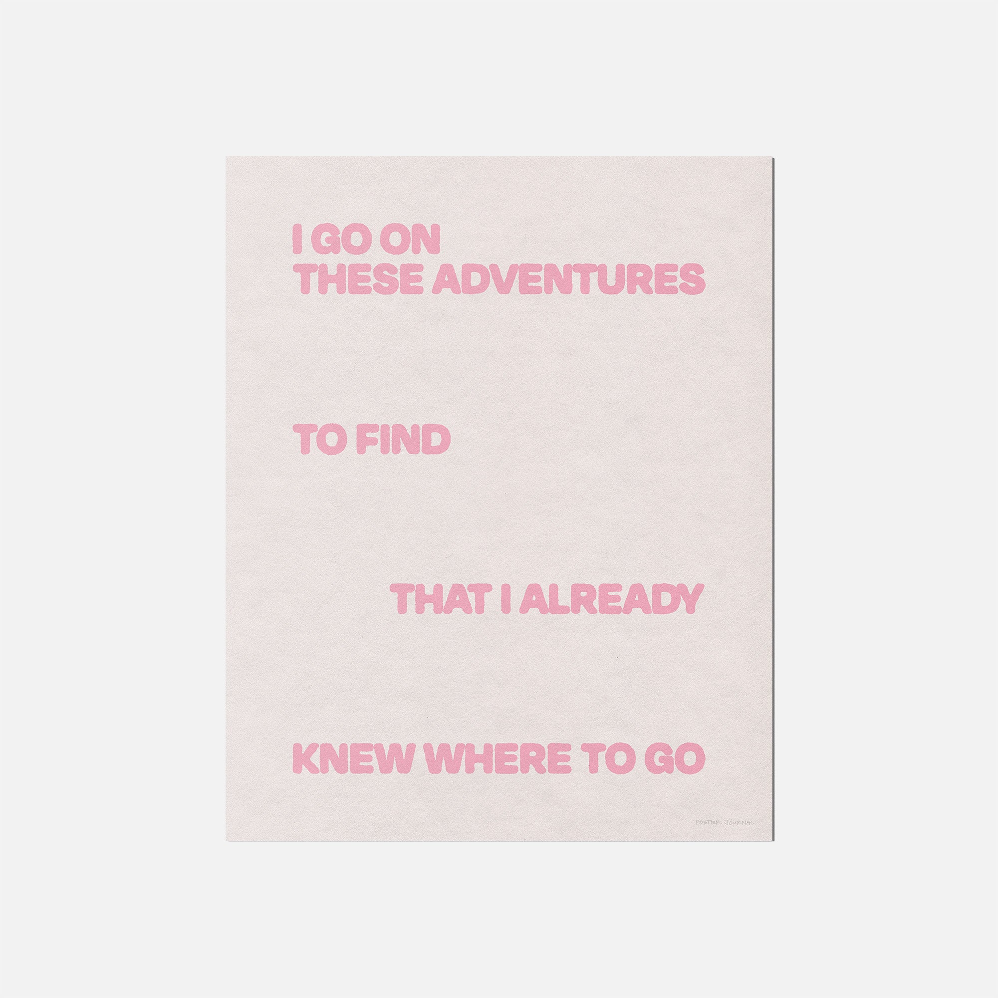 ADVENTURES PRINT
