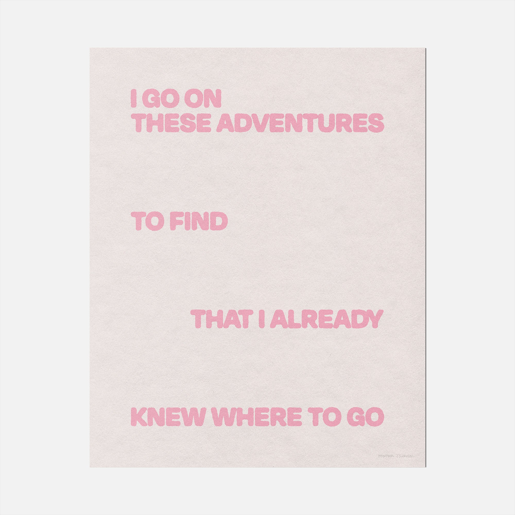 ADVENTURES PRINT