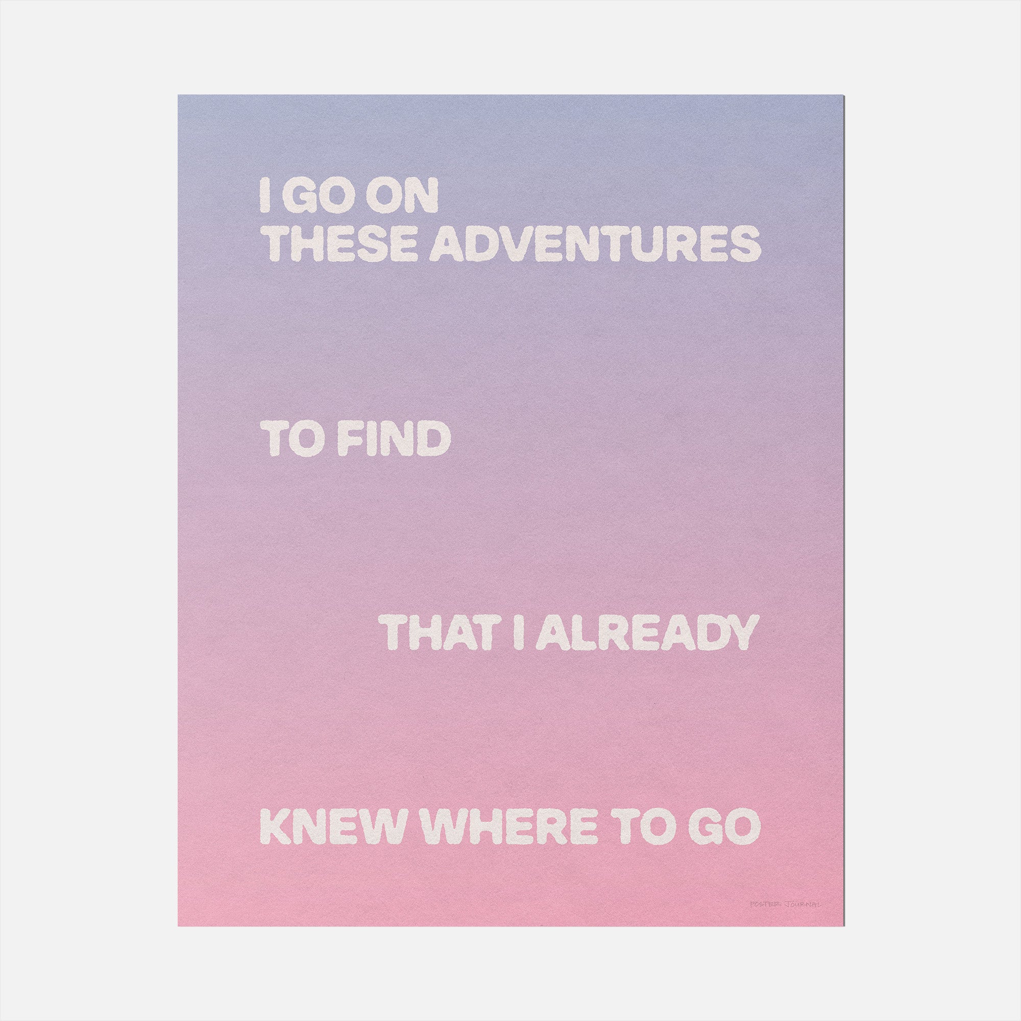 ADVENTURES PRINT