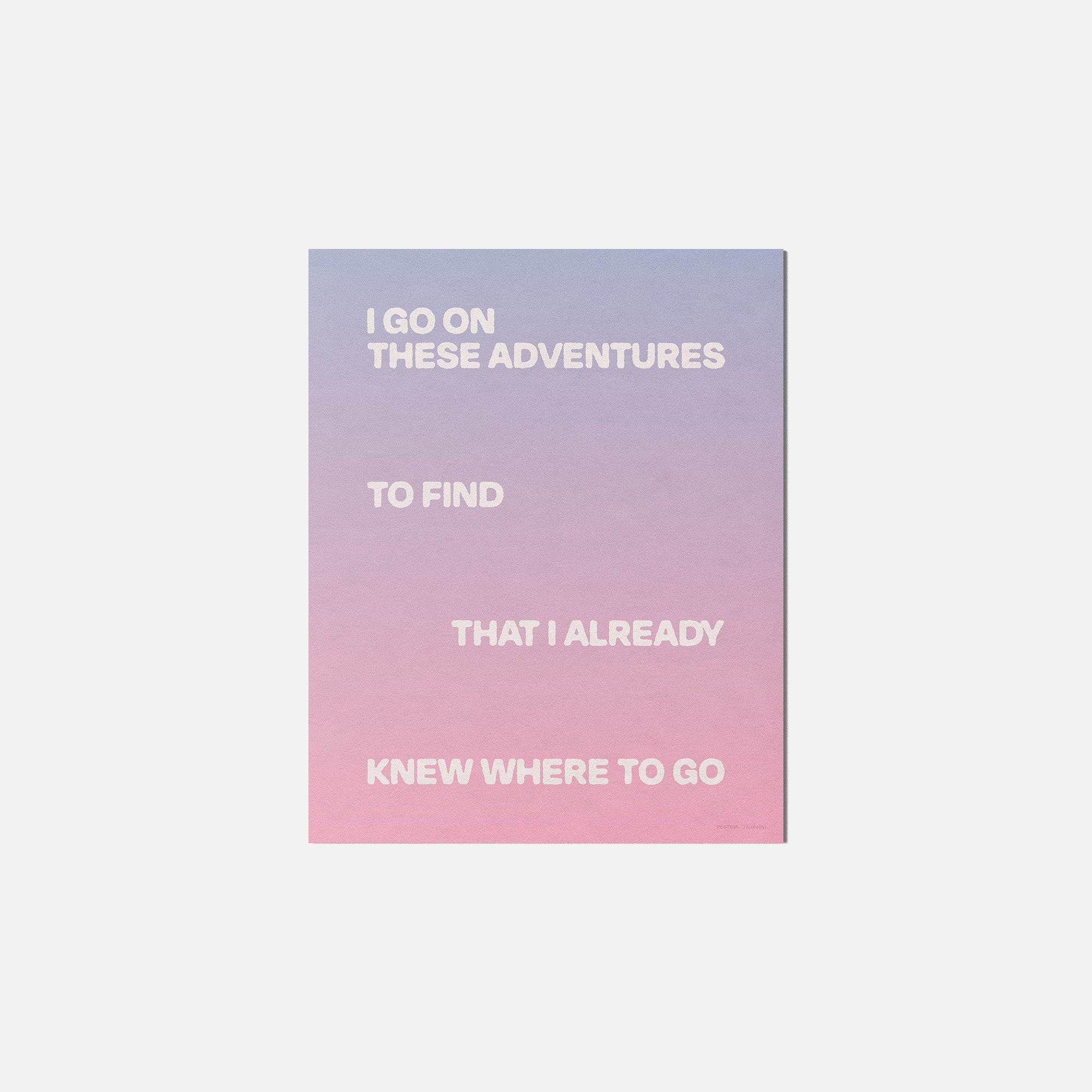 ADVENTURES PRINT