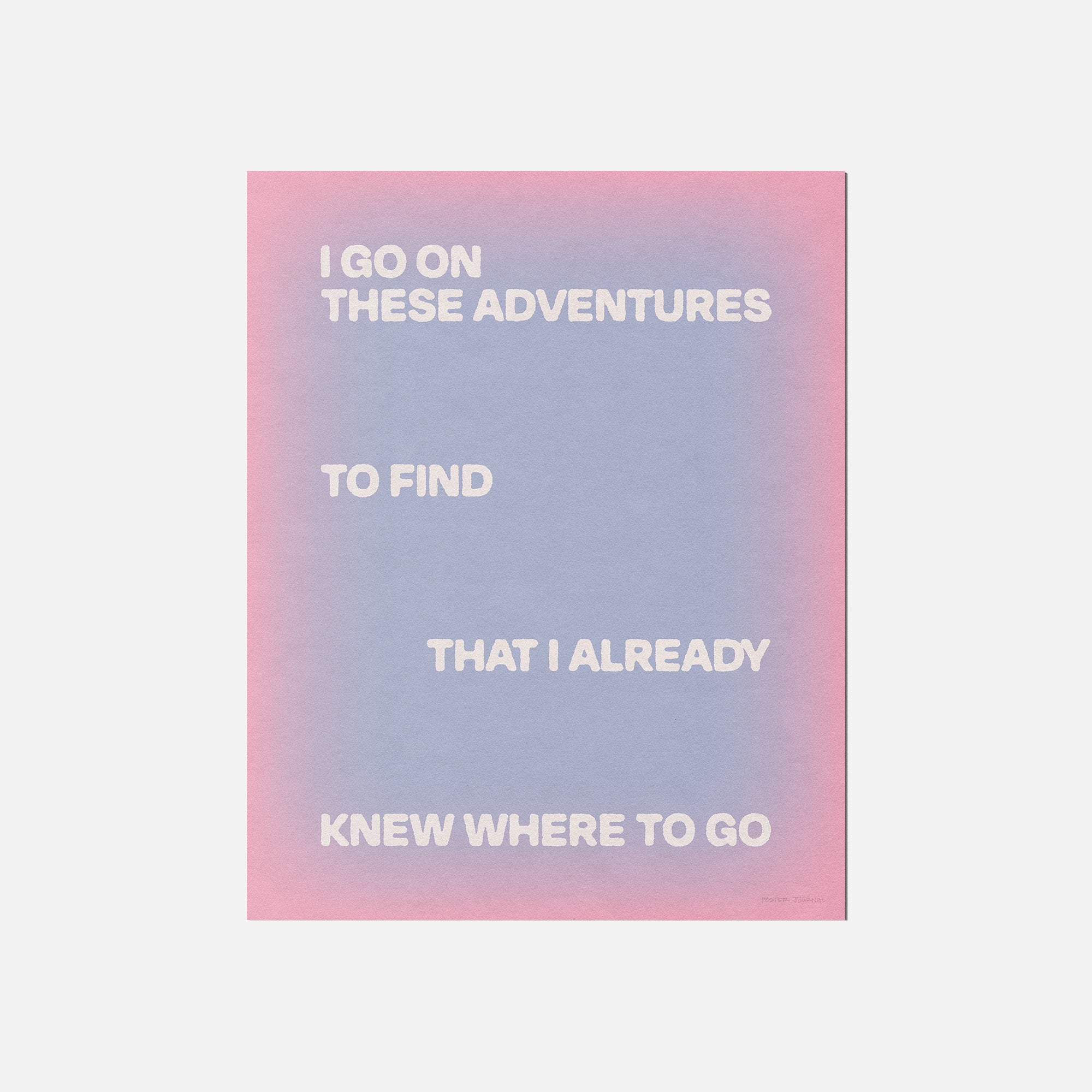 ADVENTURES PRINT