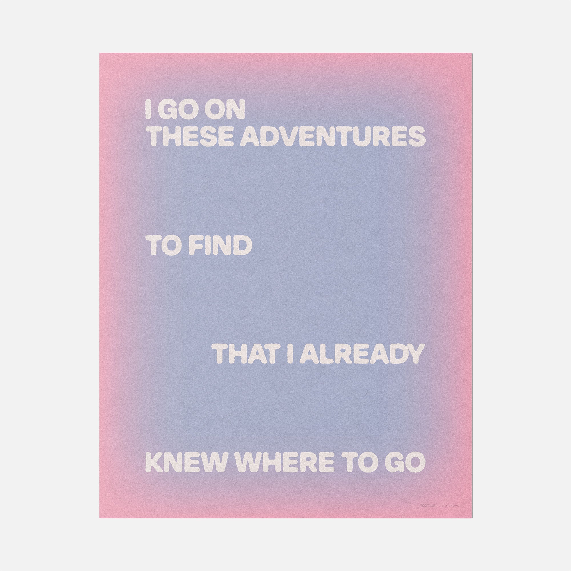 ADVENTURES PRINT