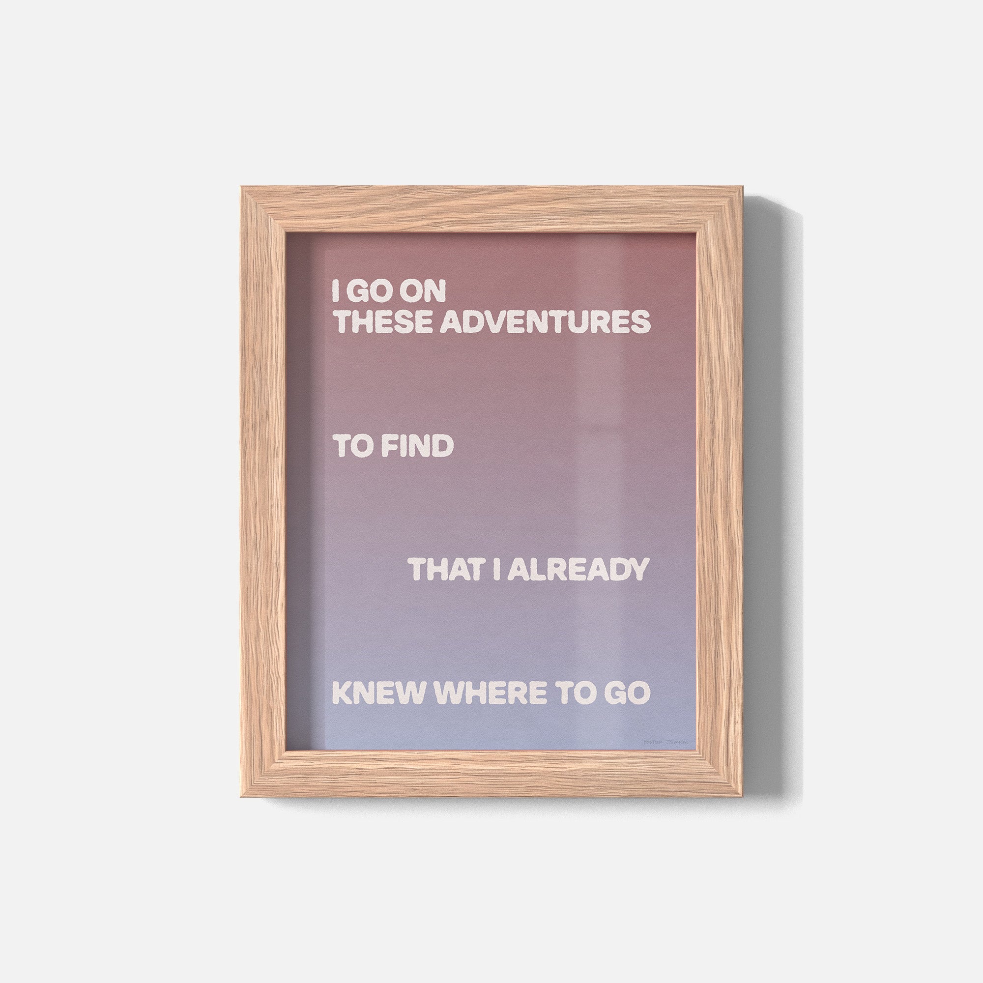 ADVENTURES PRINT