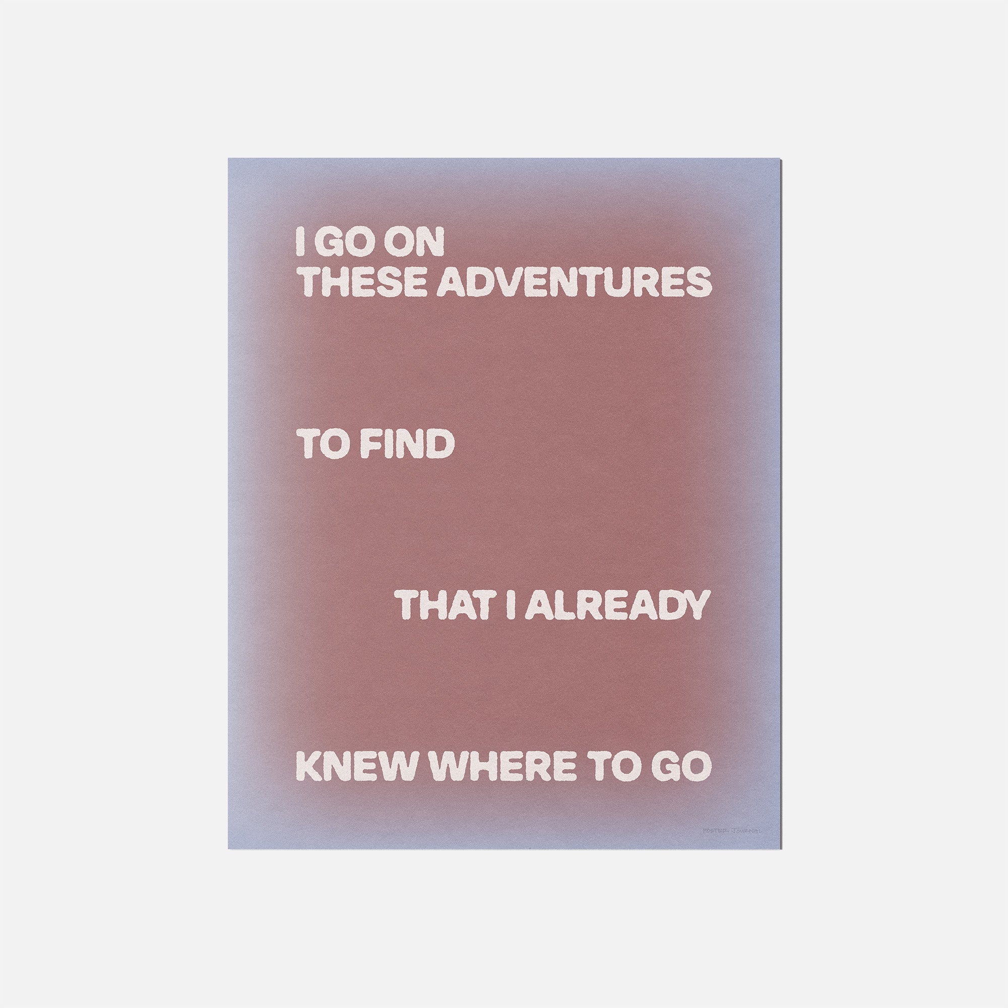 ADVENTURES PRINT