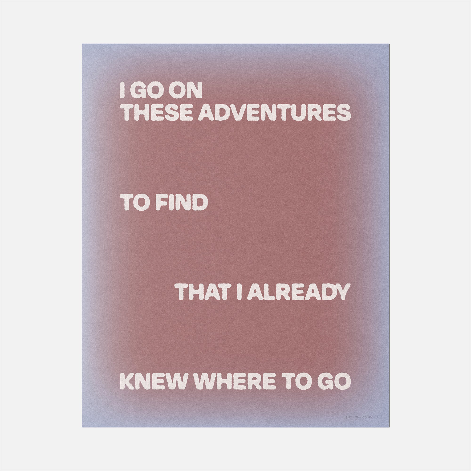 ADVENTURES PRINT