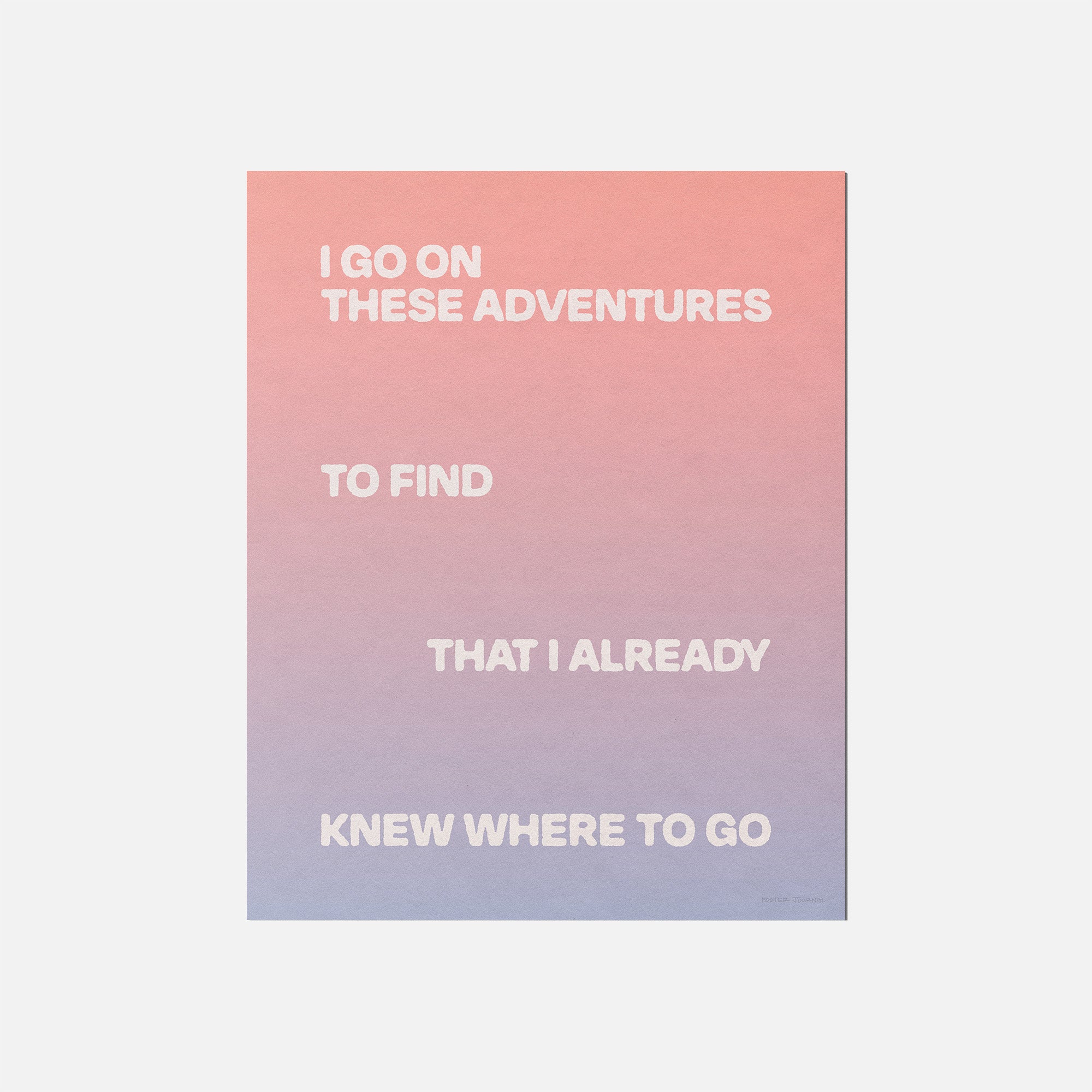 ADVENTURES PRINT