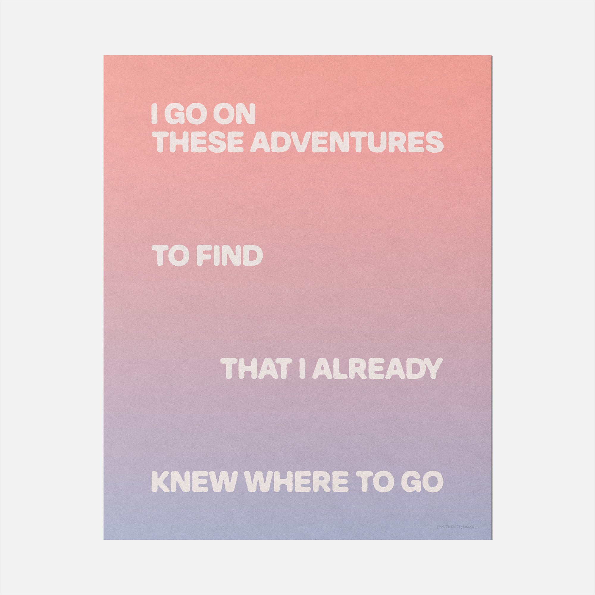 ADVENTURES PRINT