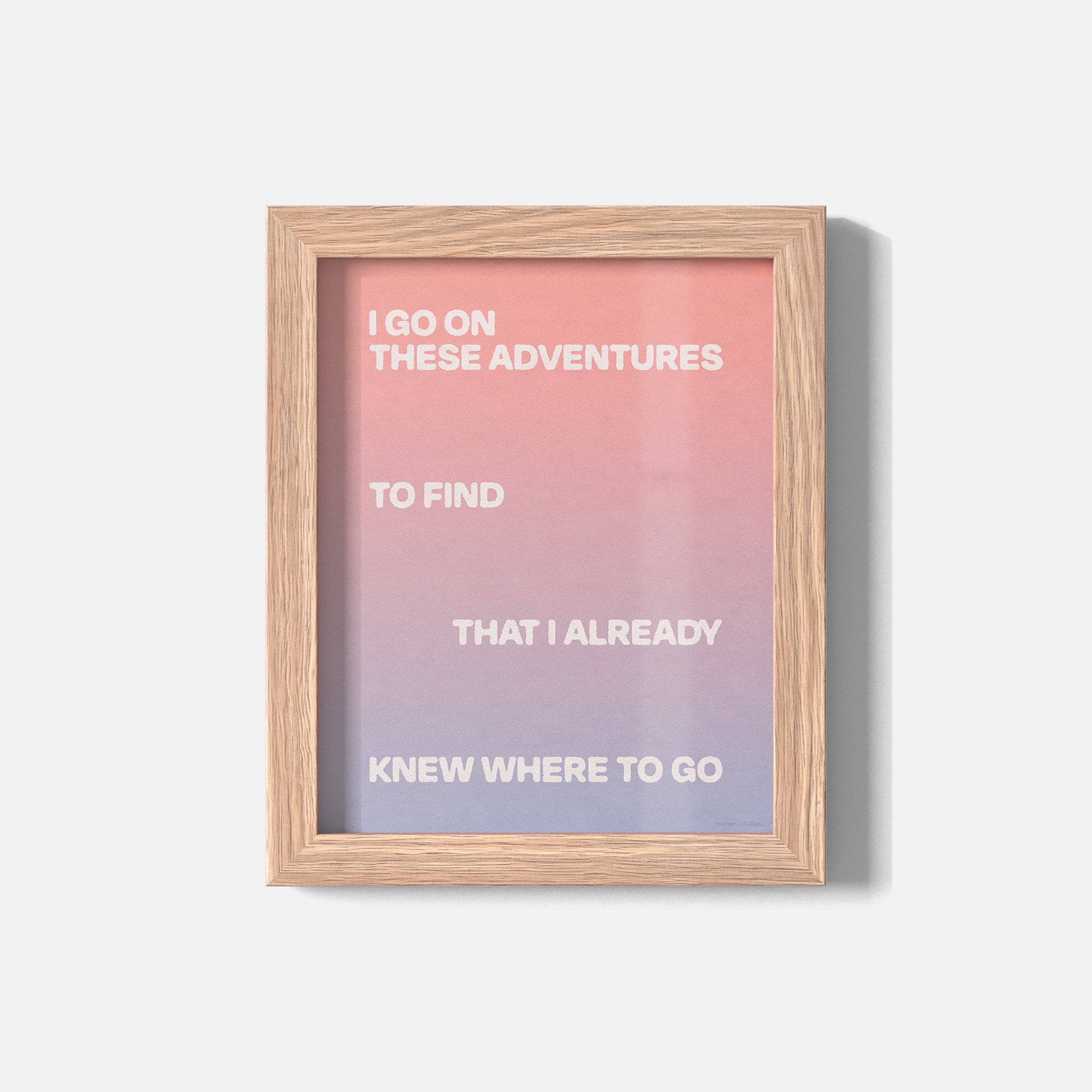 ADVENTURES PRINT