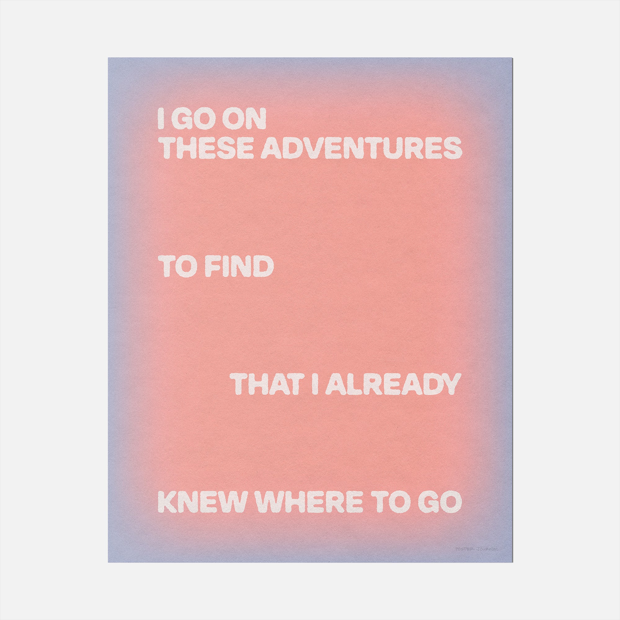 ADVENTURES PRINT