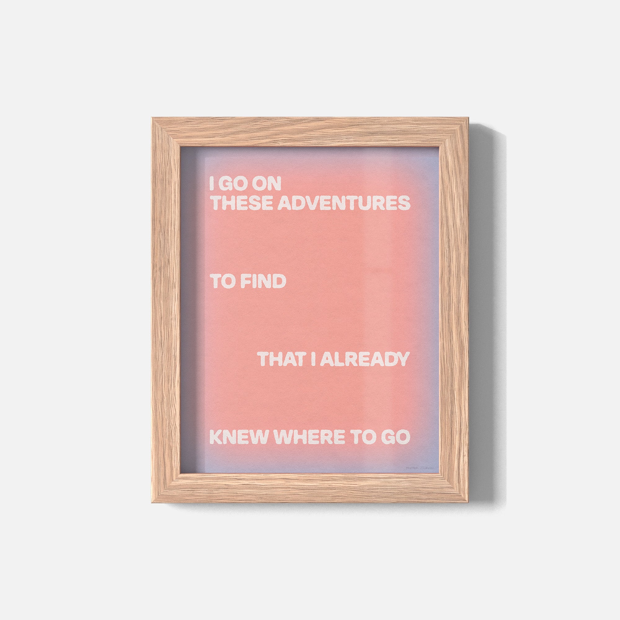 ADVENTURES PRINT