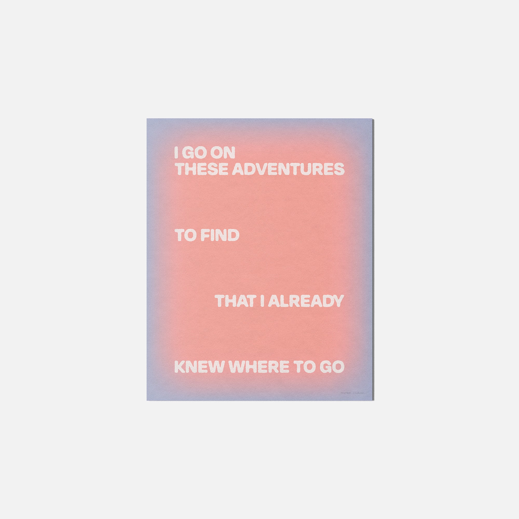 ADVENTURES PRINT