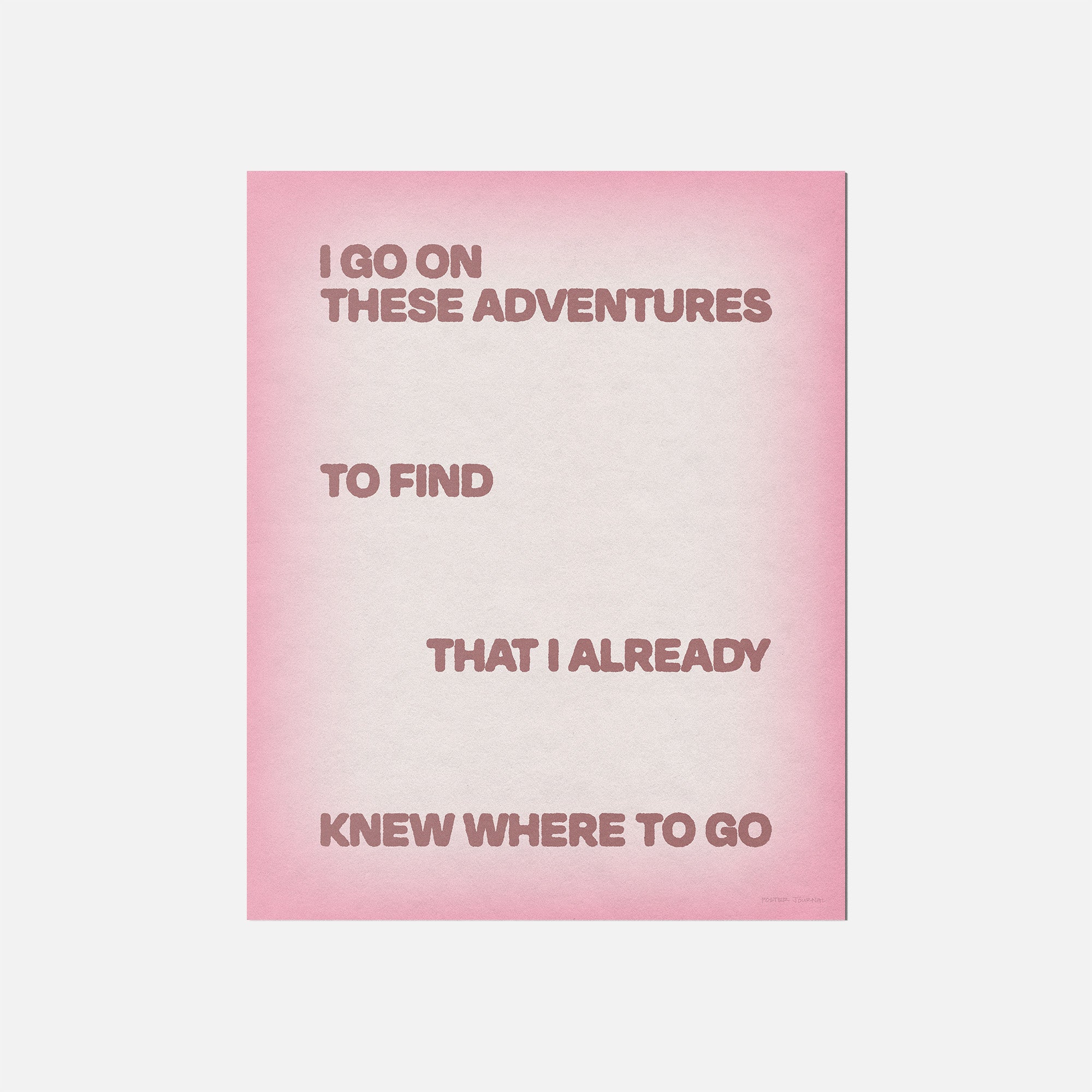 ADVENTURES PRINT
