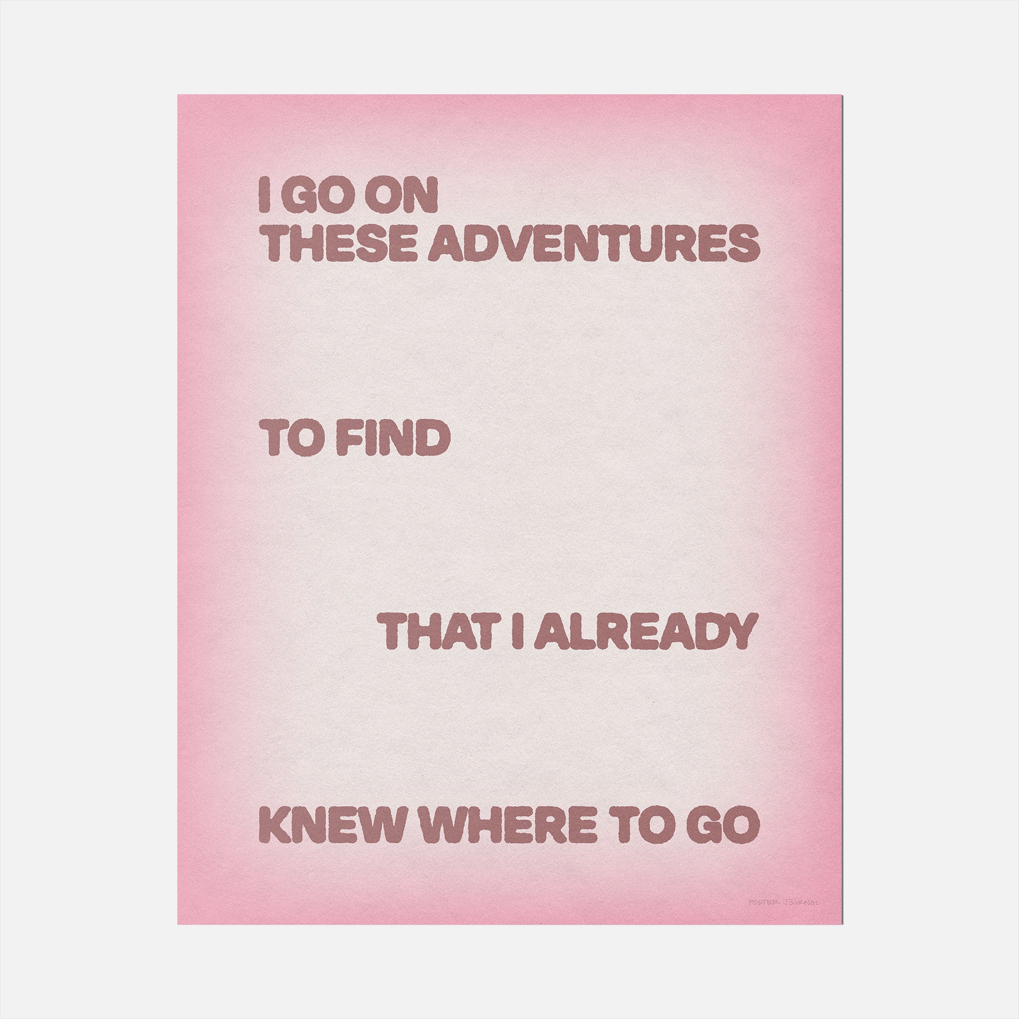 ADVENTURES PRINT