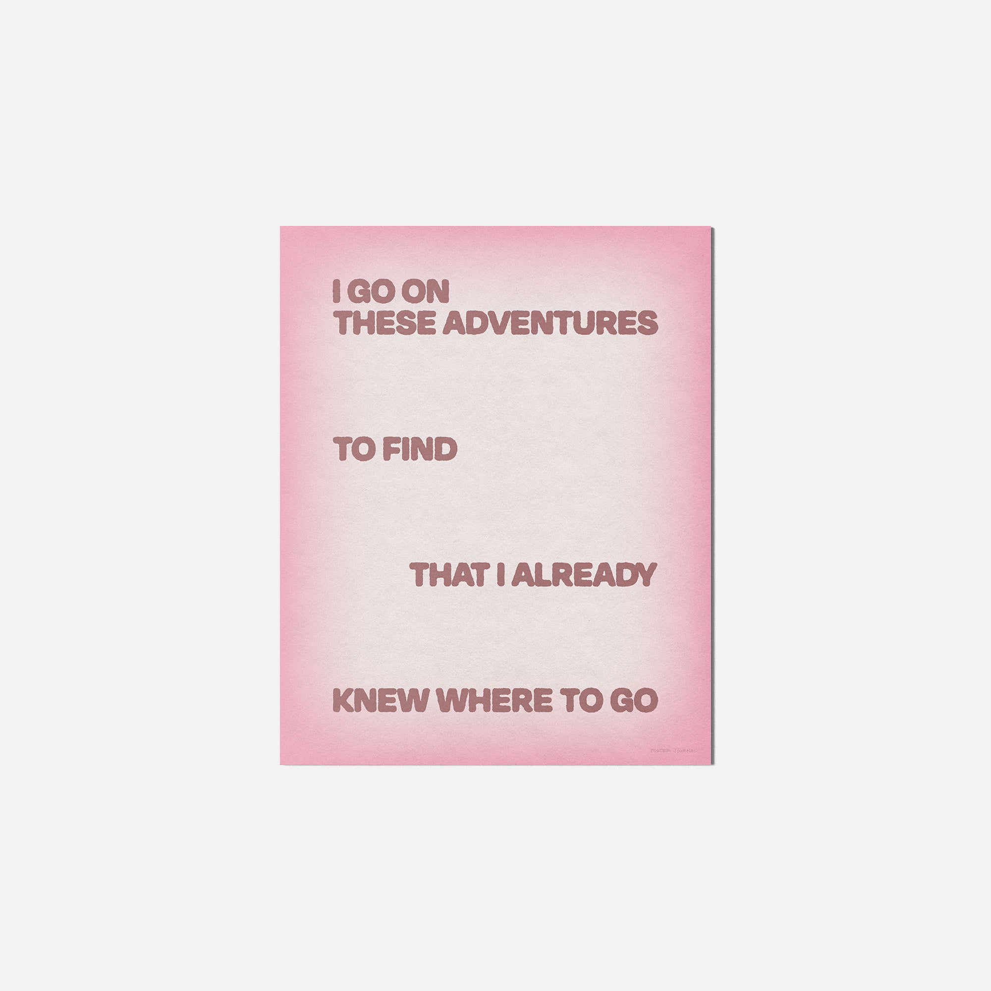 ADVENTURES PRINT