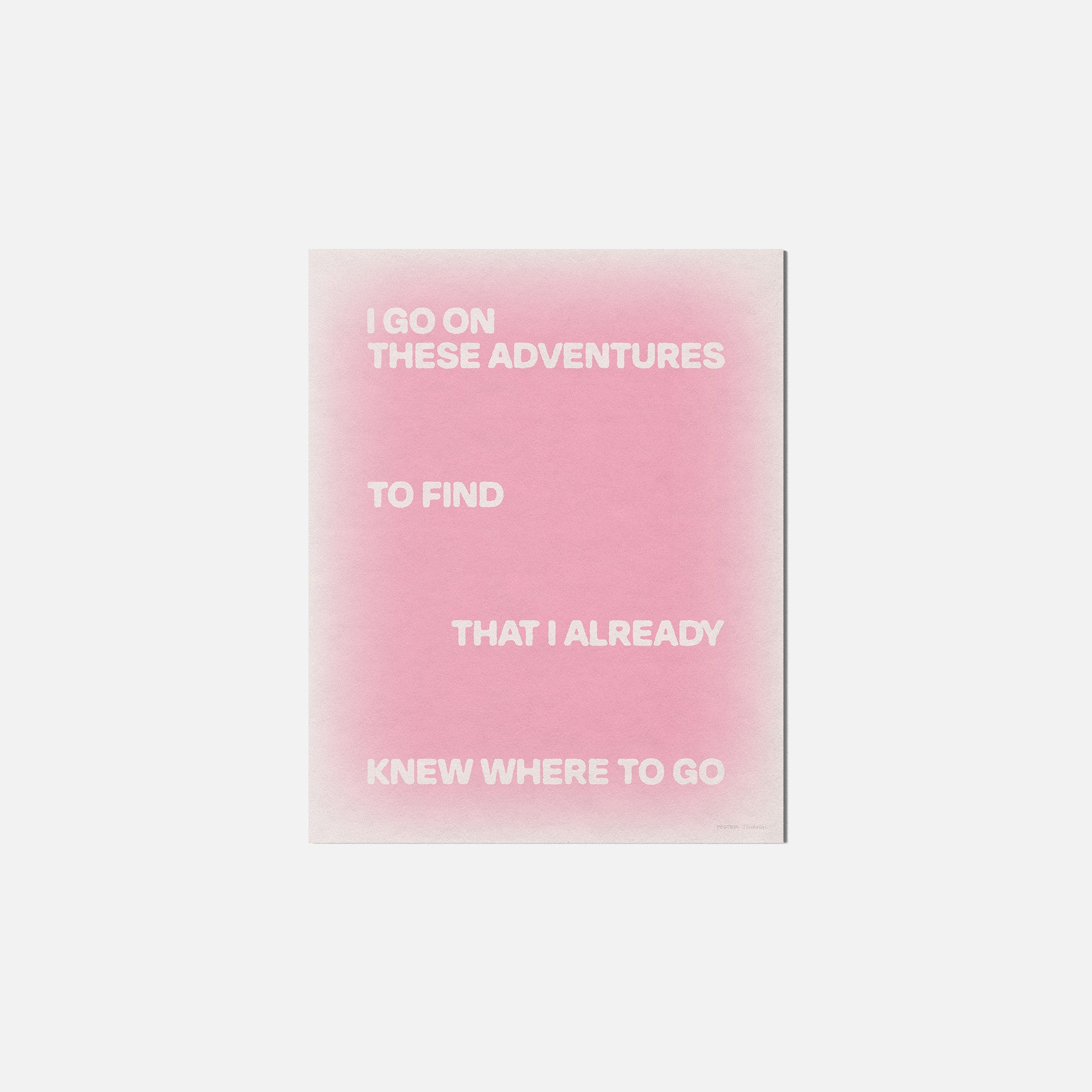 ADVENTURES PRINT