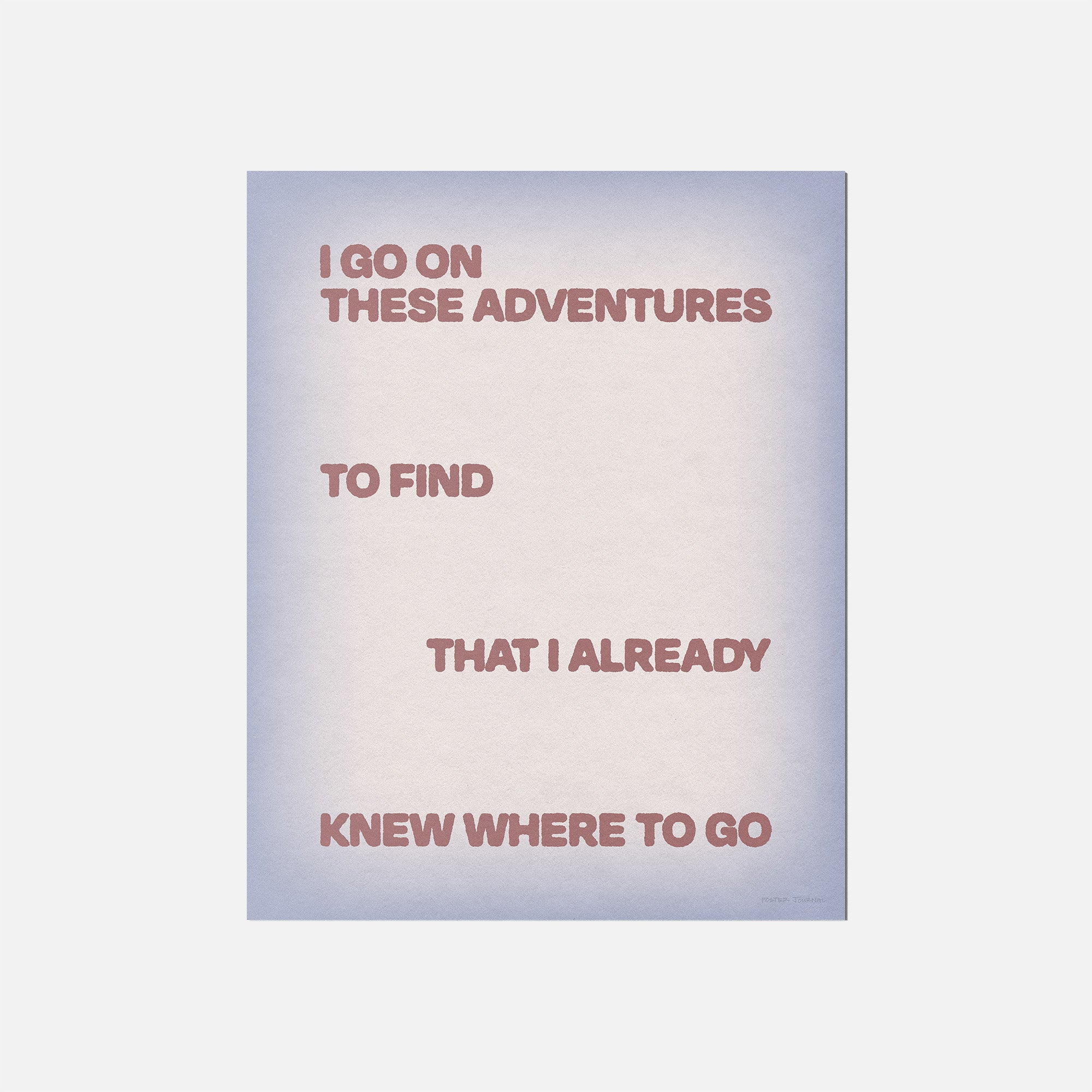 ADVENTURES PRINT