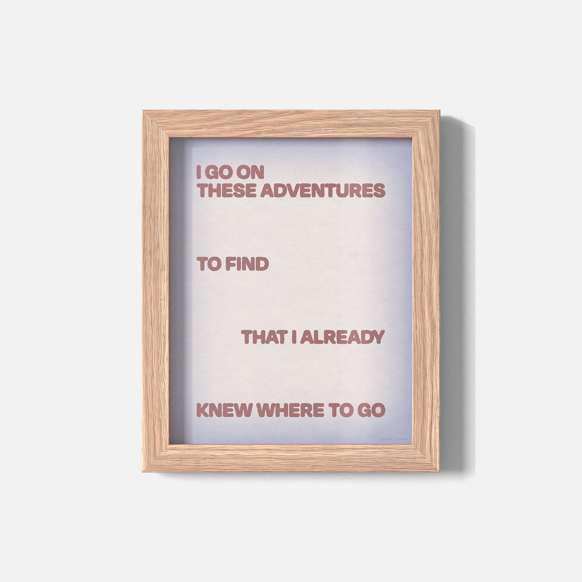 ADVENTURES PRINT