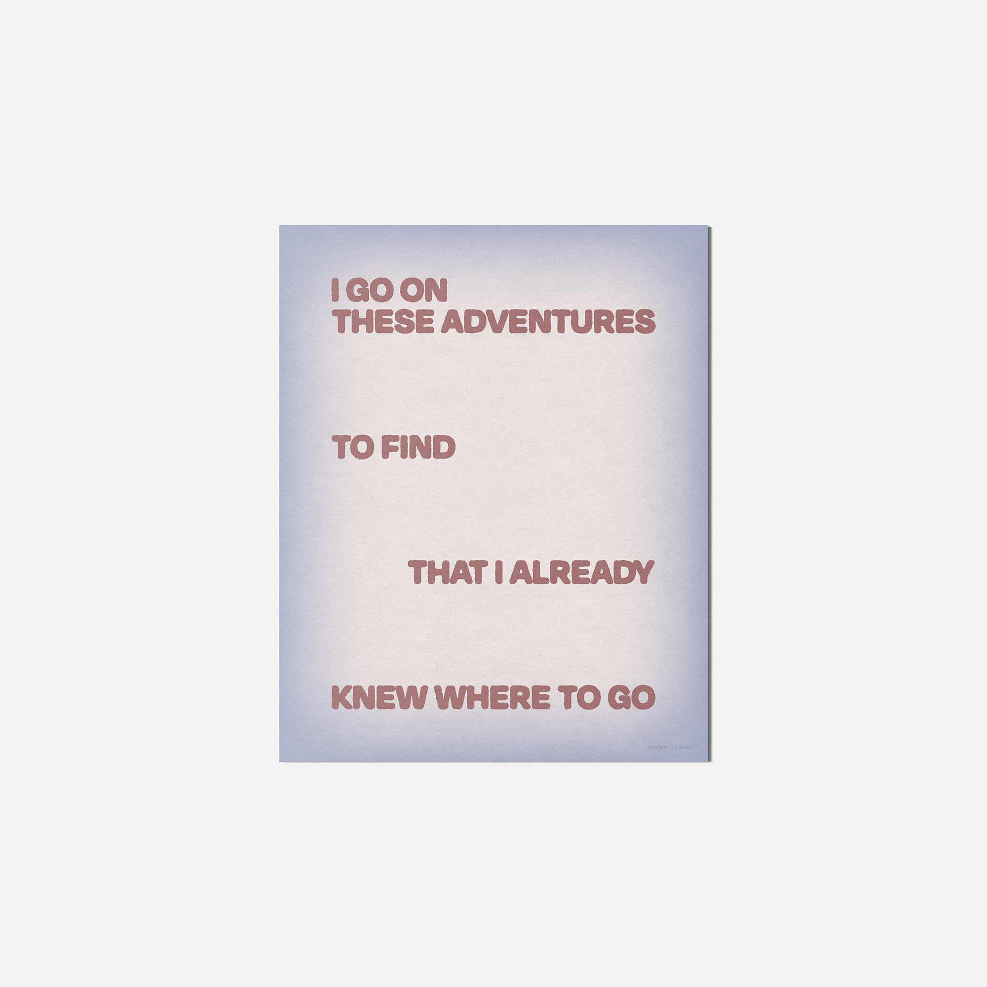 ADVENTURES PRINT