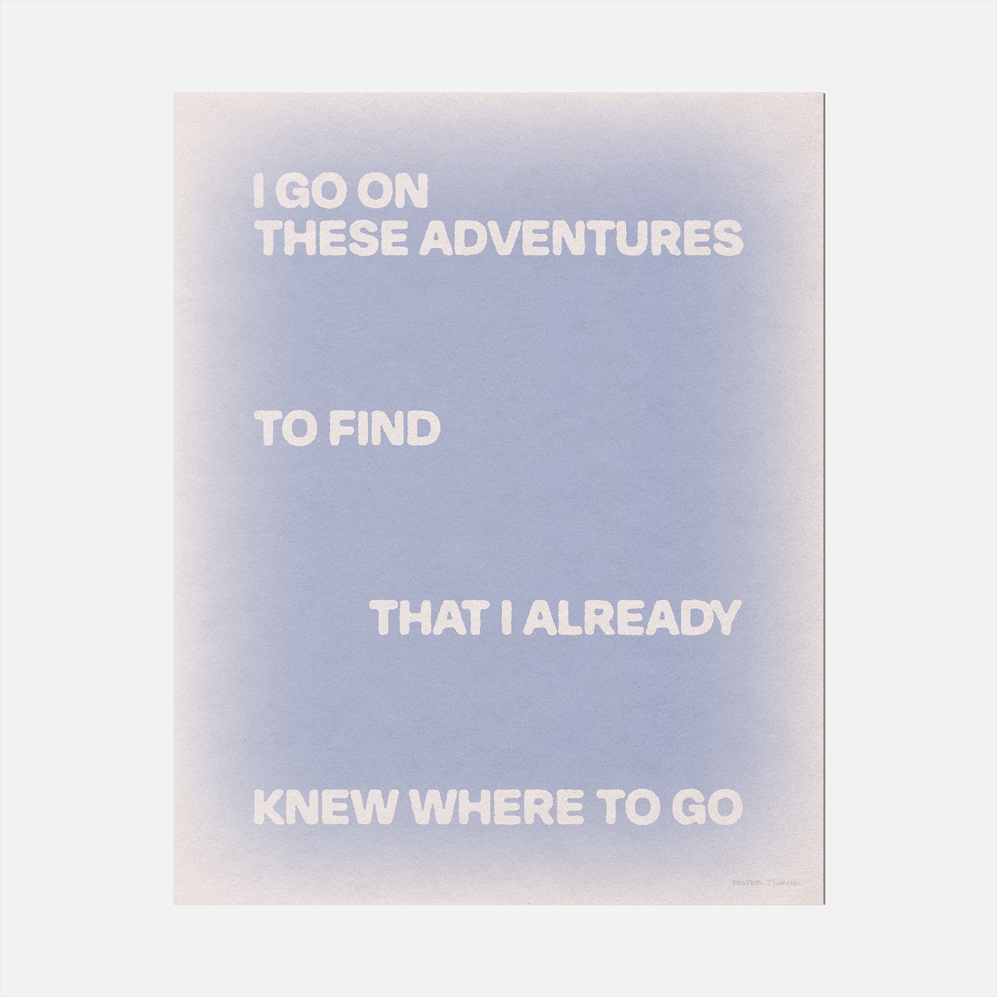 ADVENTURES PRINT