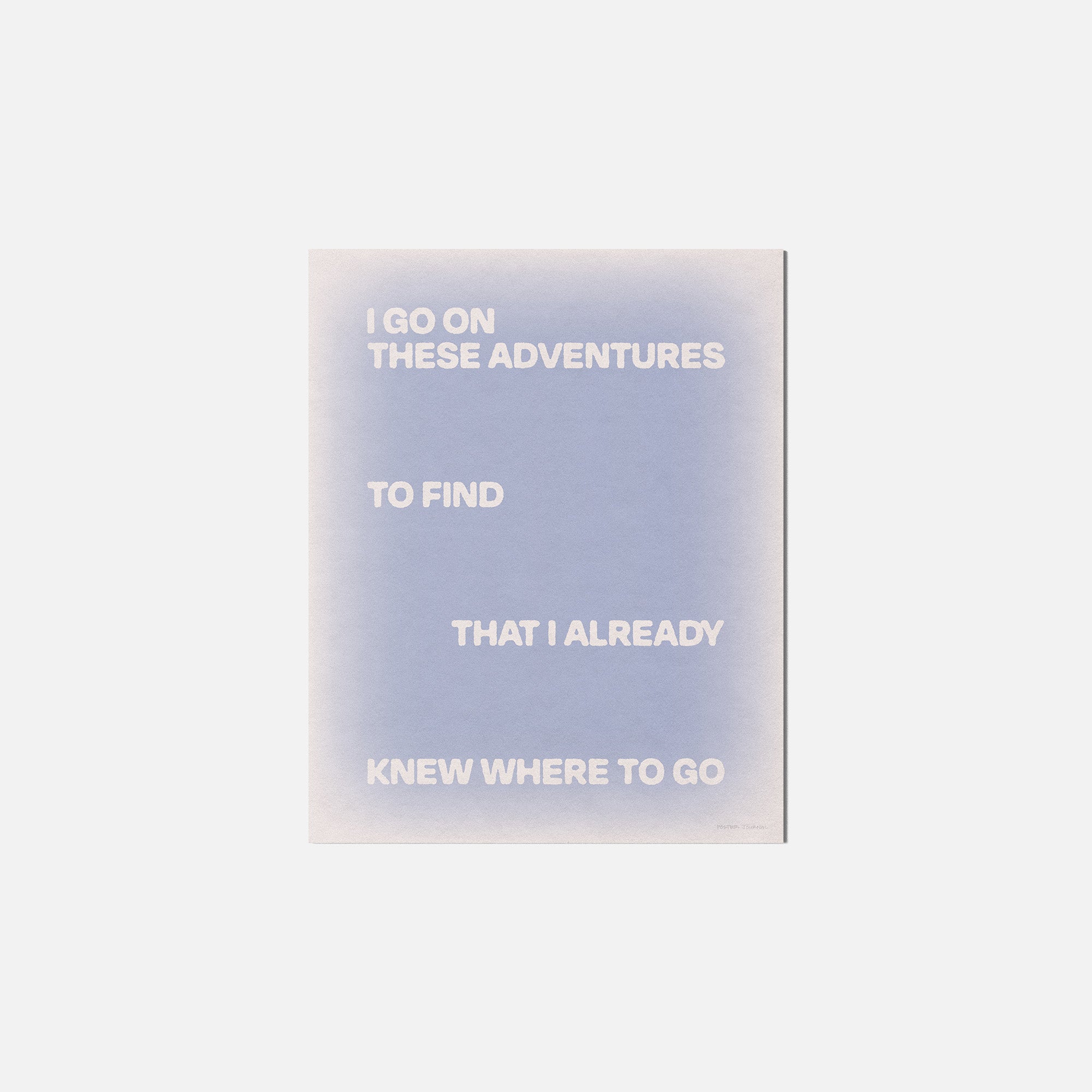 ADVENTURES PRINT