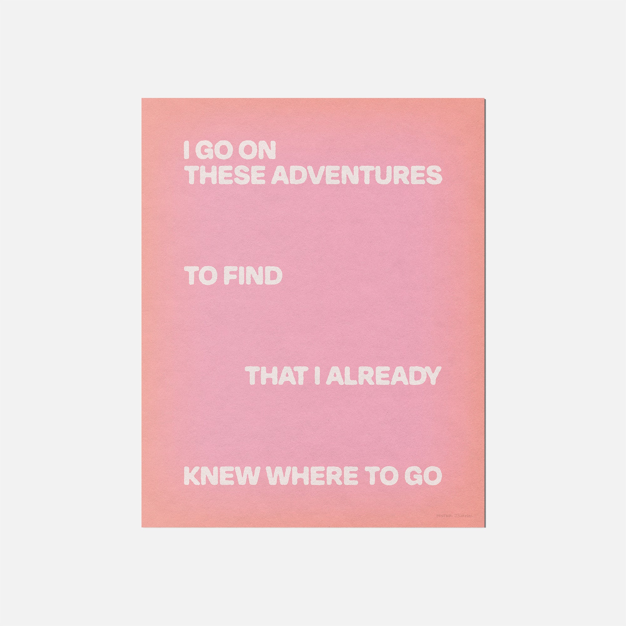 ADVENTURES PRINT