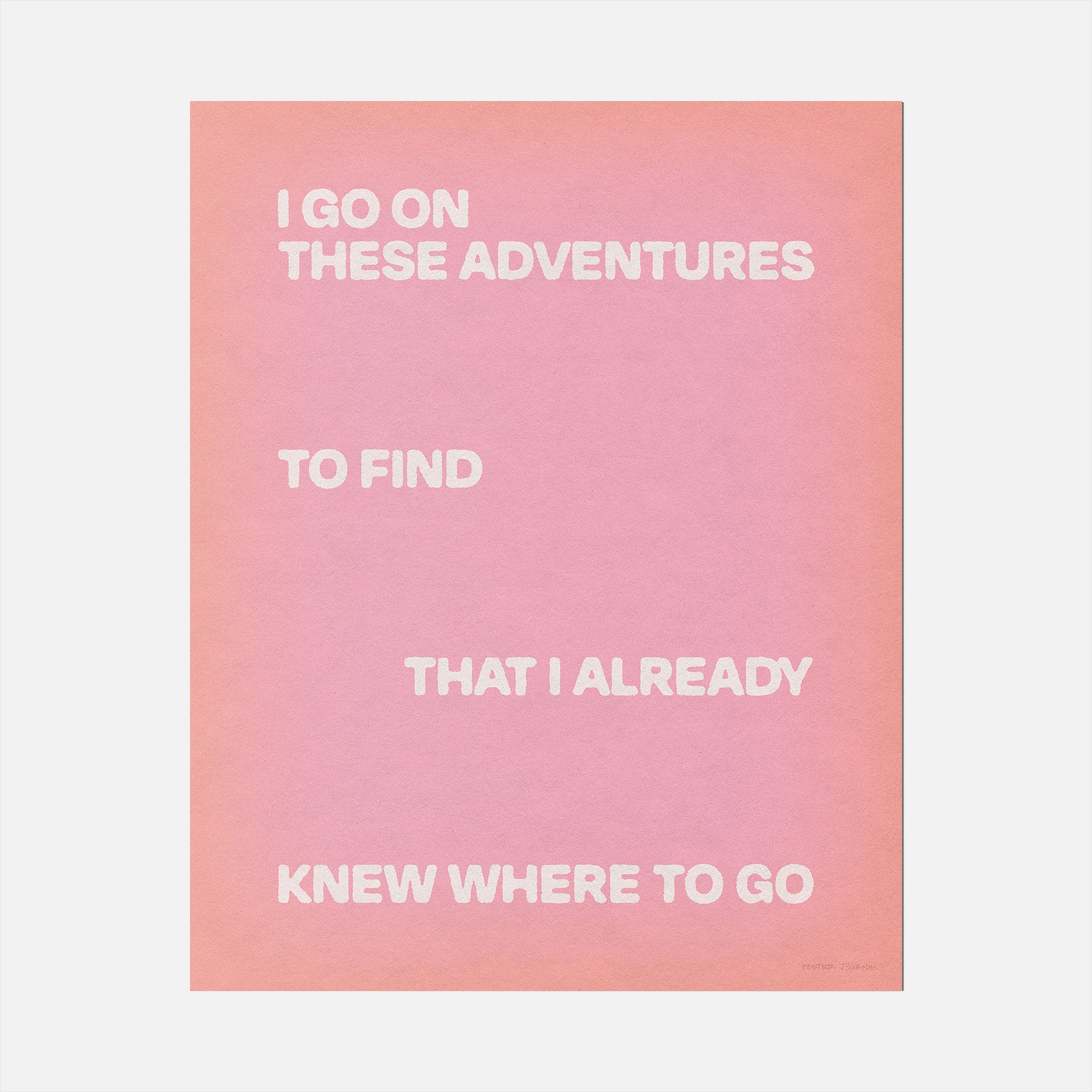 ADVENTURES PRINT