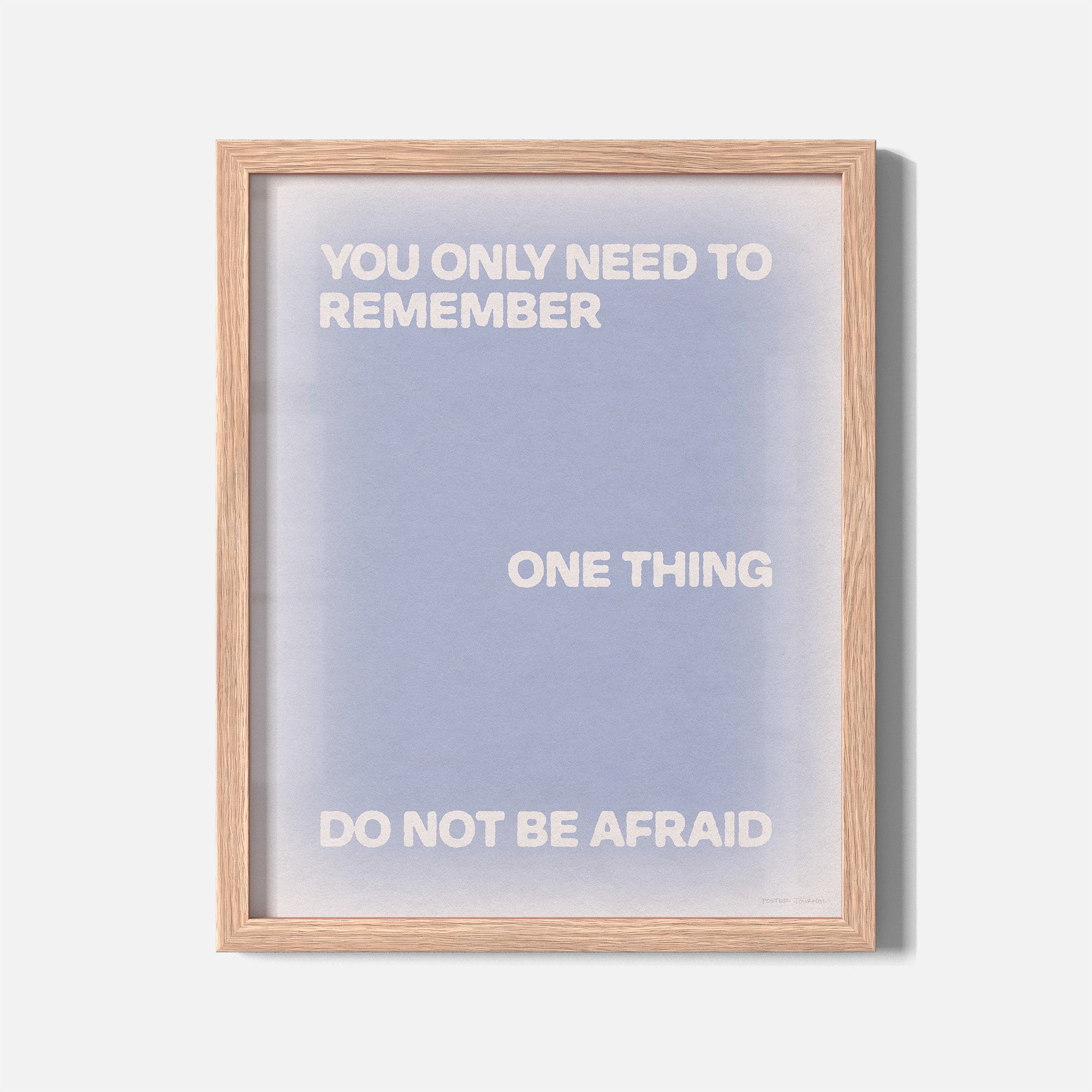 AFRAID PRINT