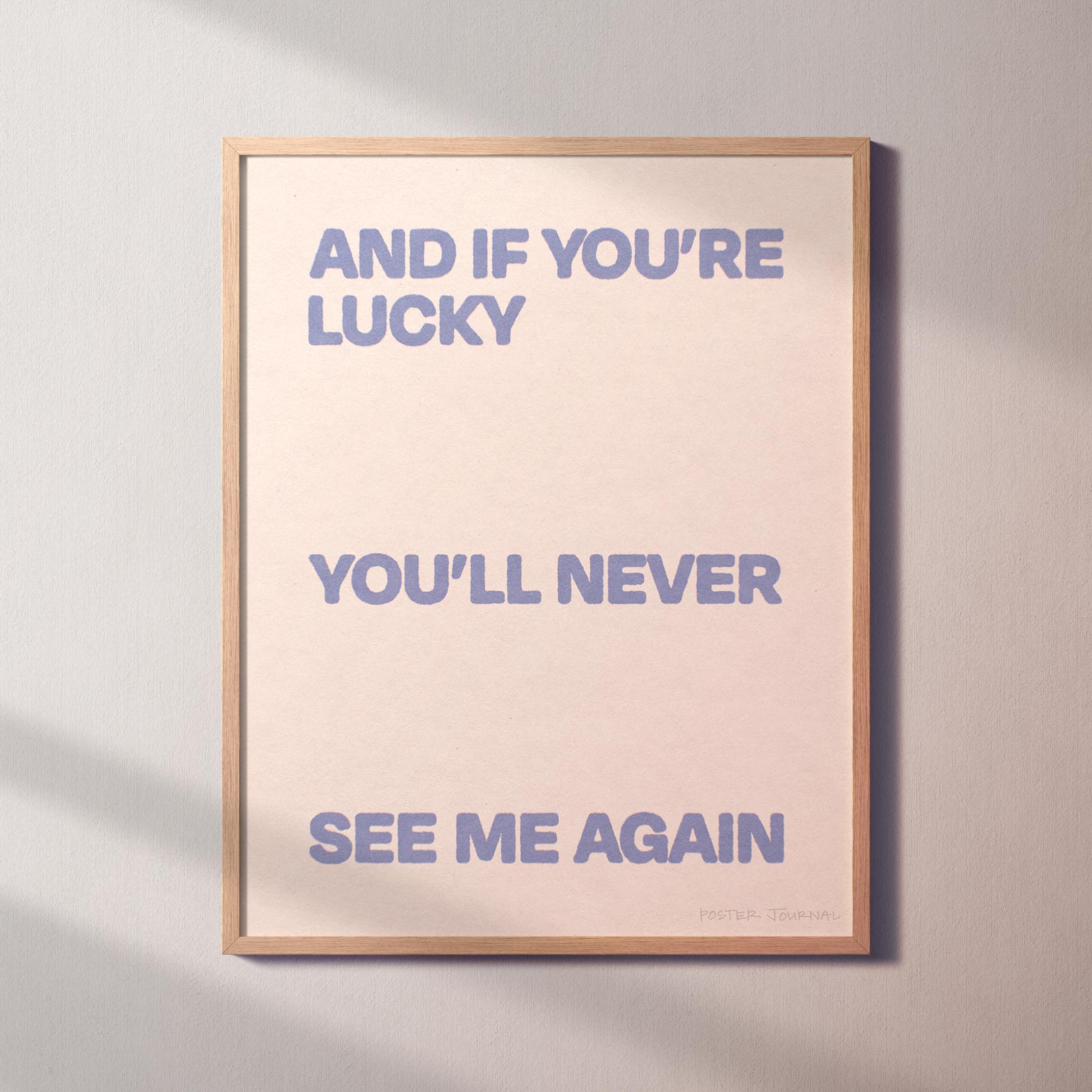 AGAIN PRINT
