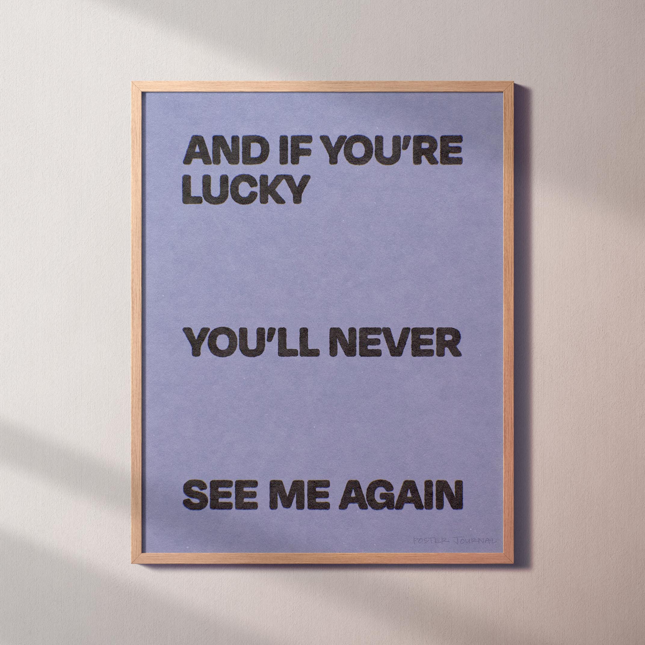 AGAIN PRINT