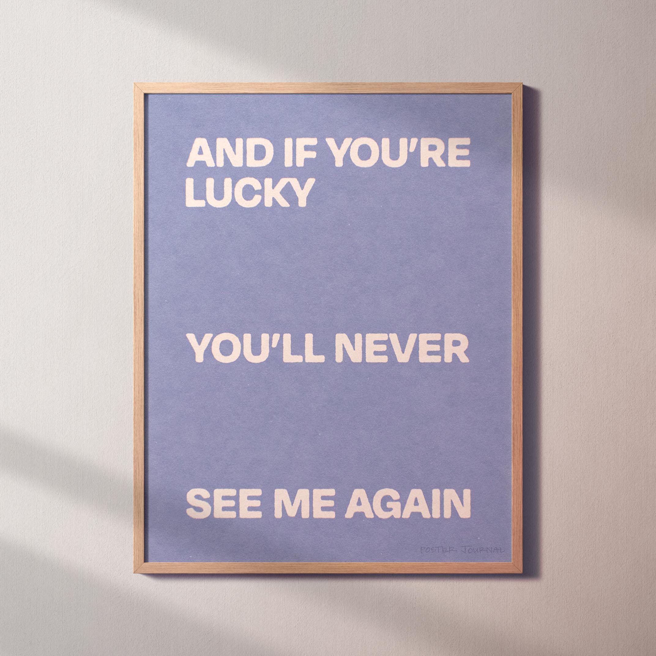 AGAIN PRINT