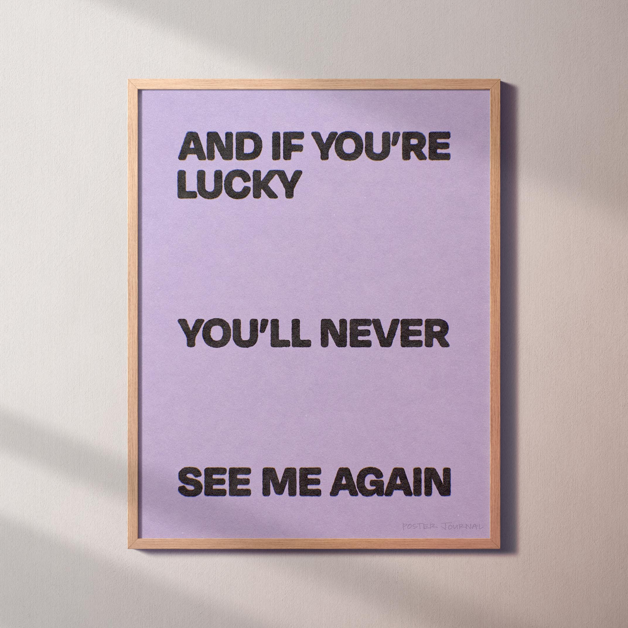 AGAIN PRINT