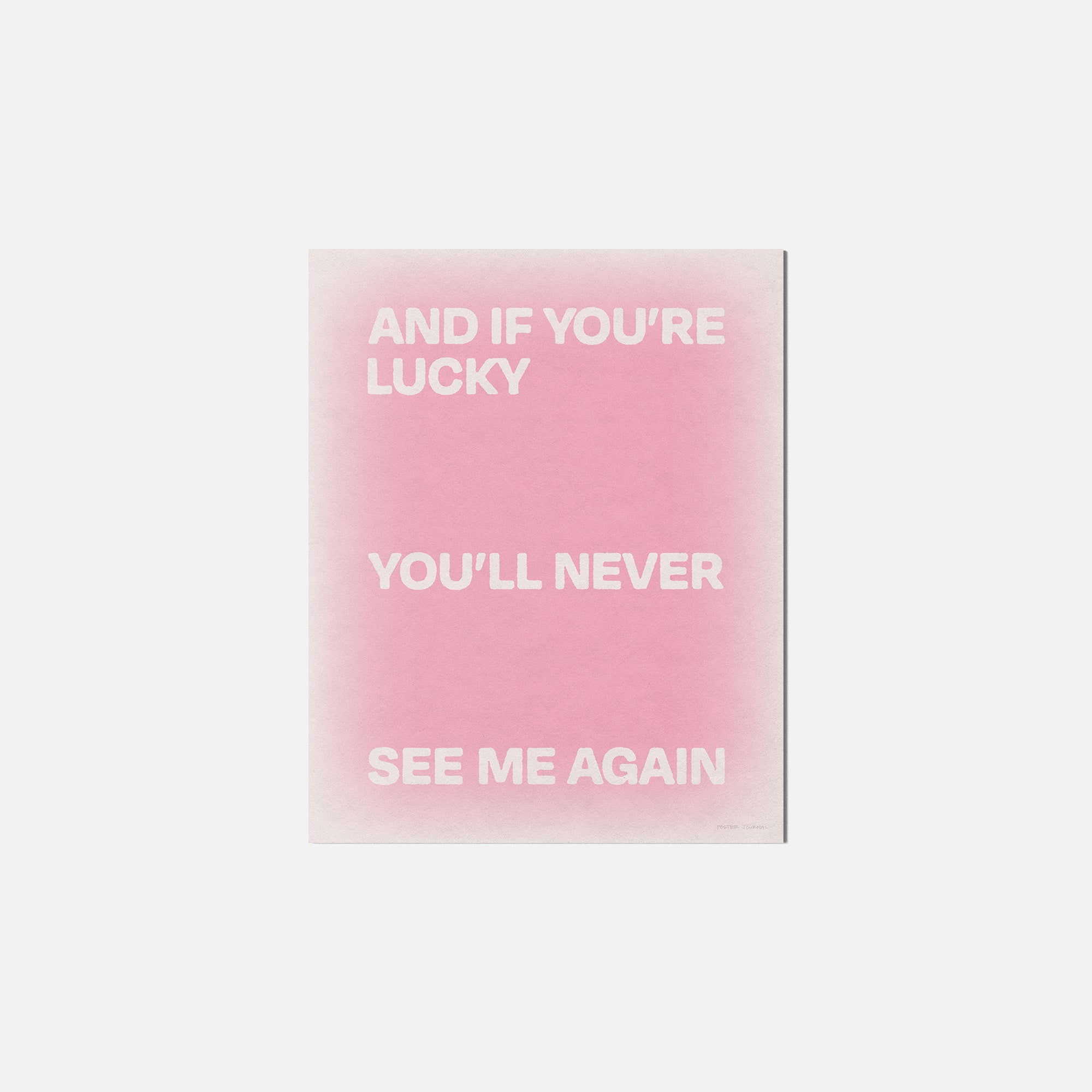 AGAIN PRINT
