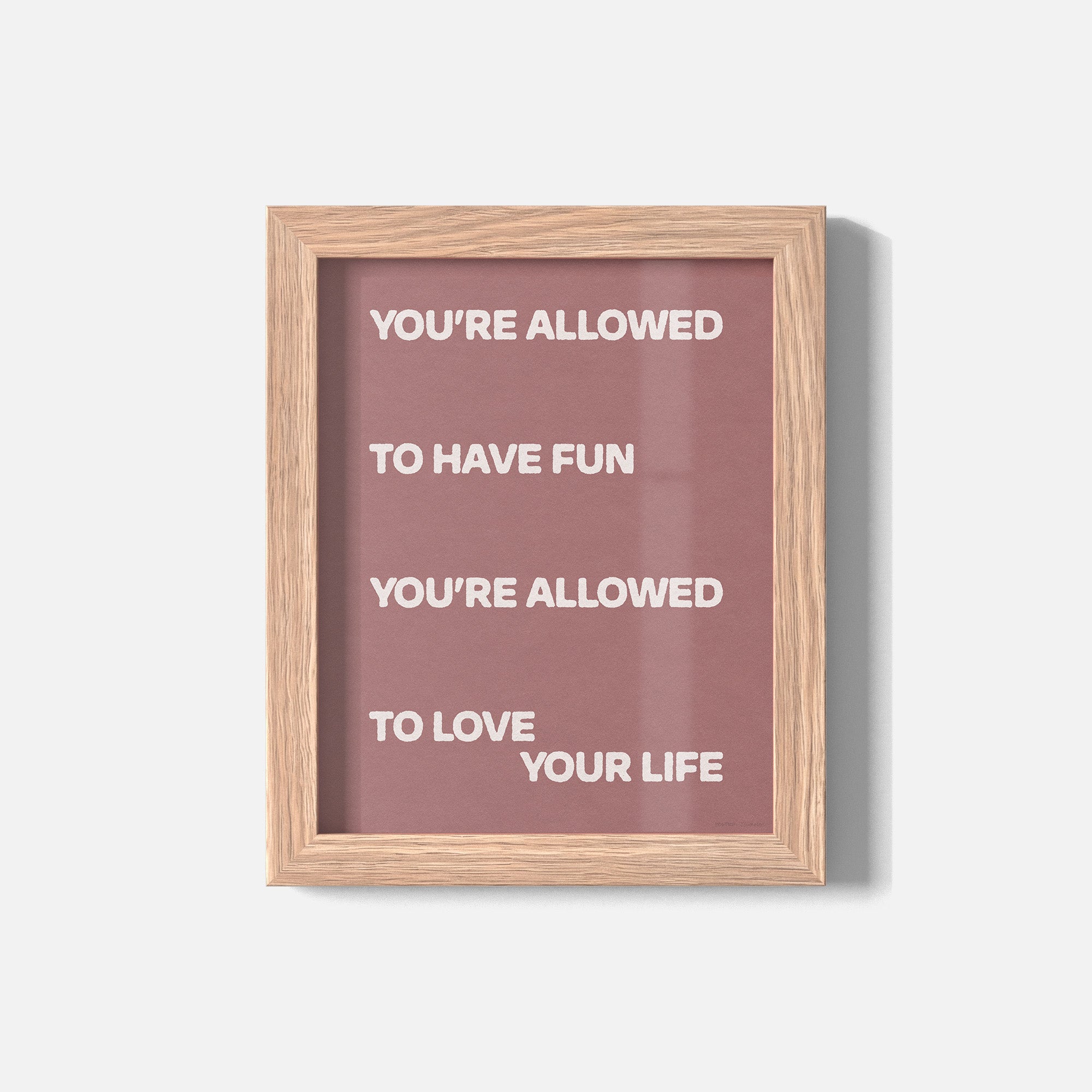 ALLOWED PRINT