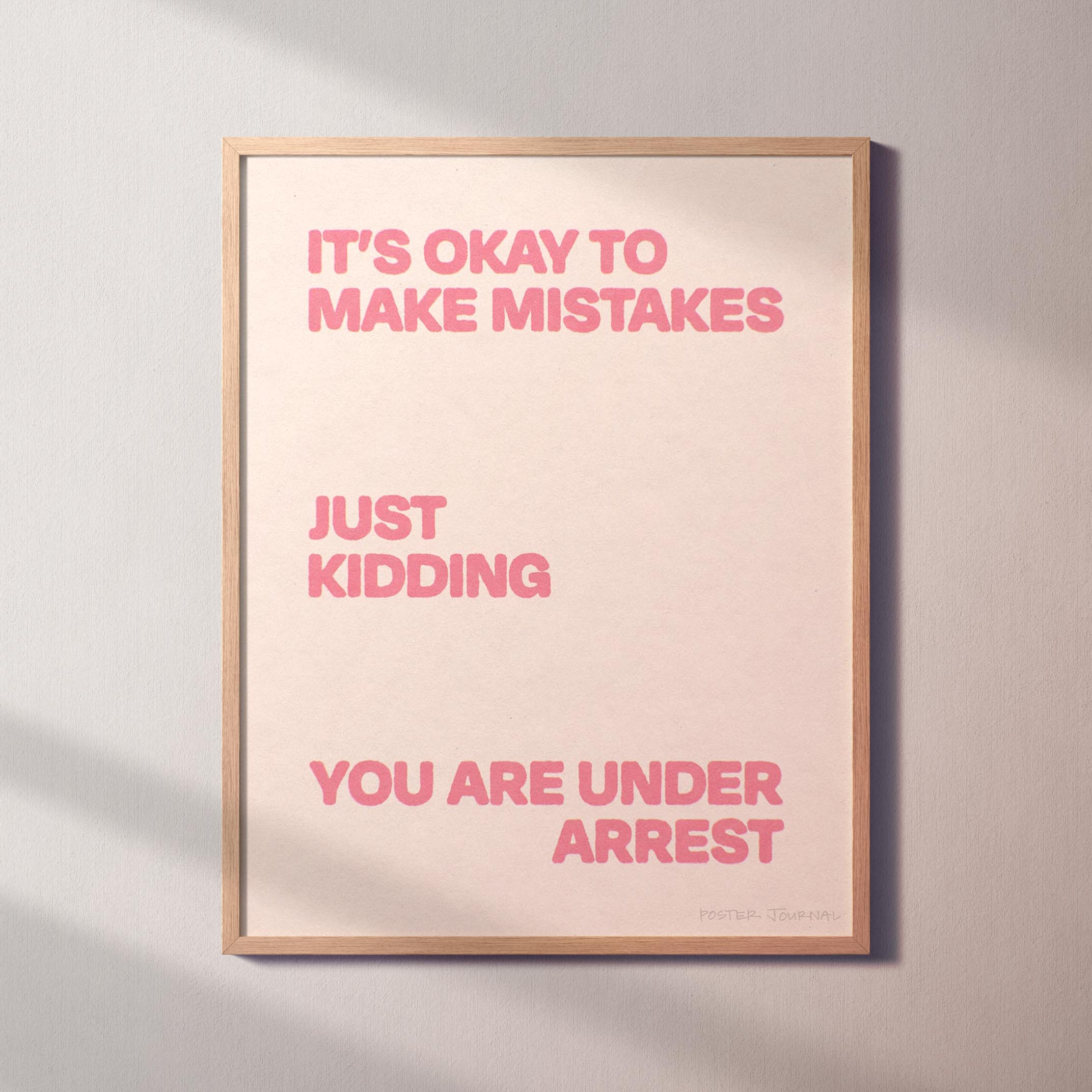 ARREST PRINT