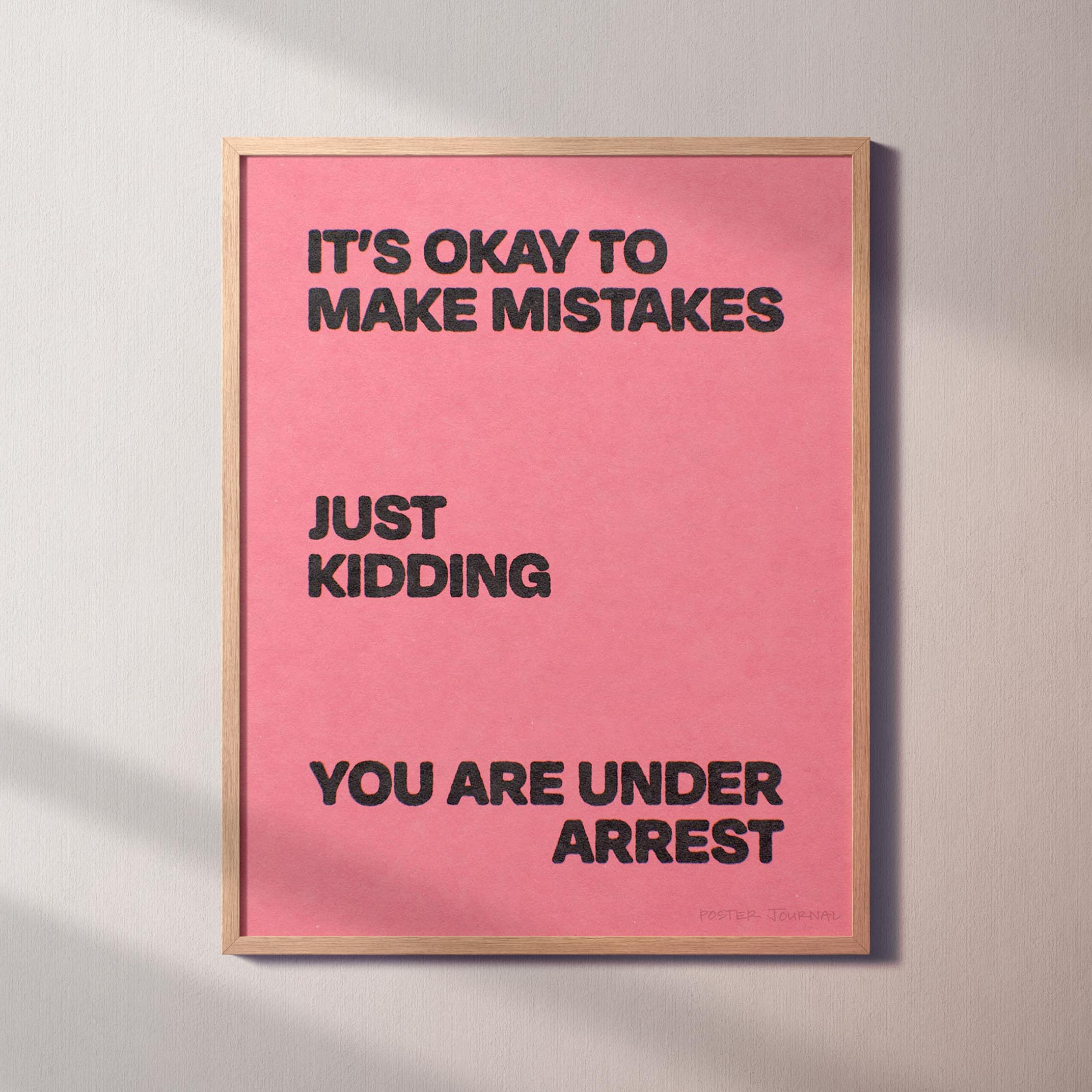 ARREST PRINT