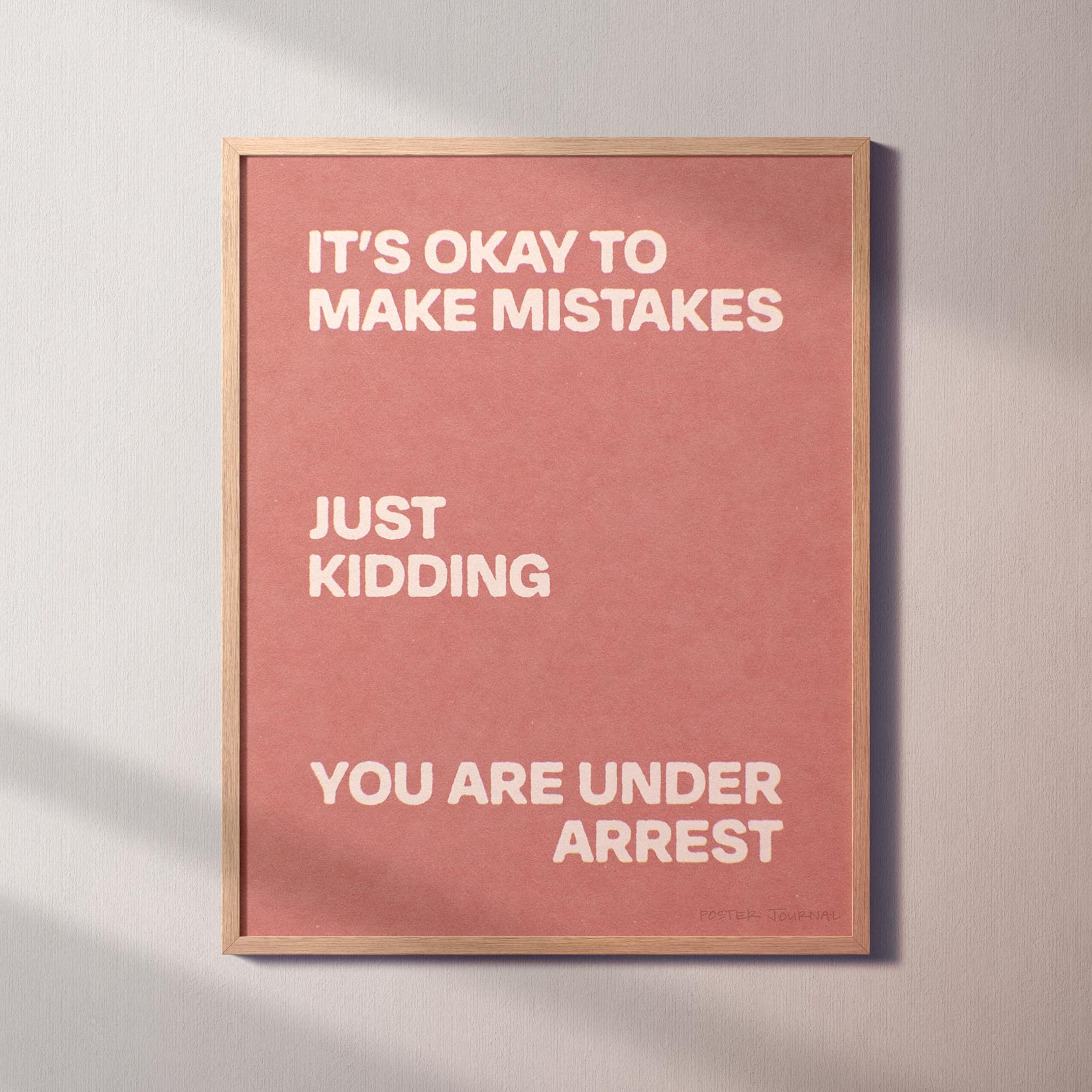 ARREST PRINT