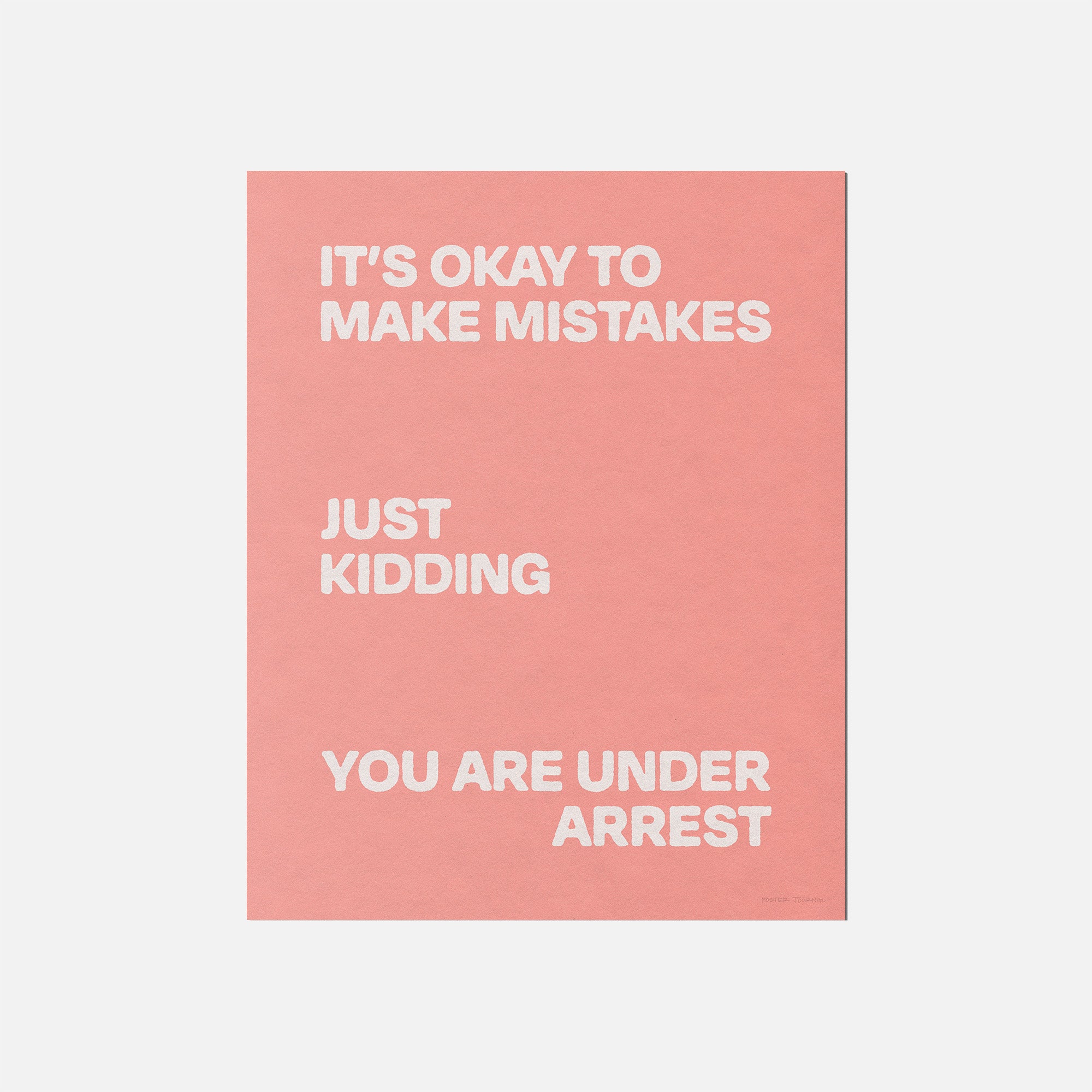 ARREST PRINT