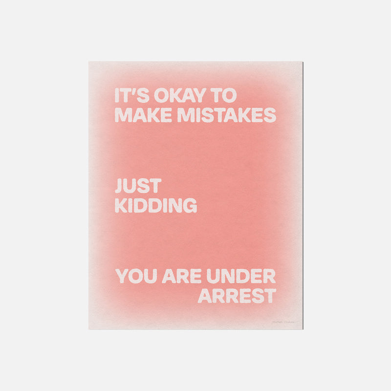 ARREST PRINT