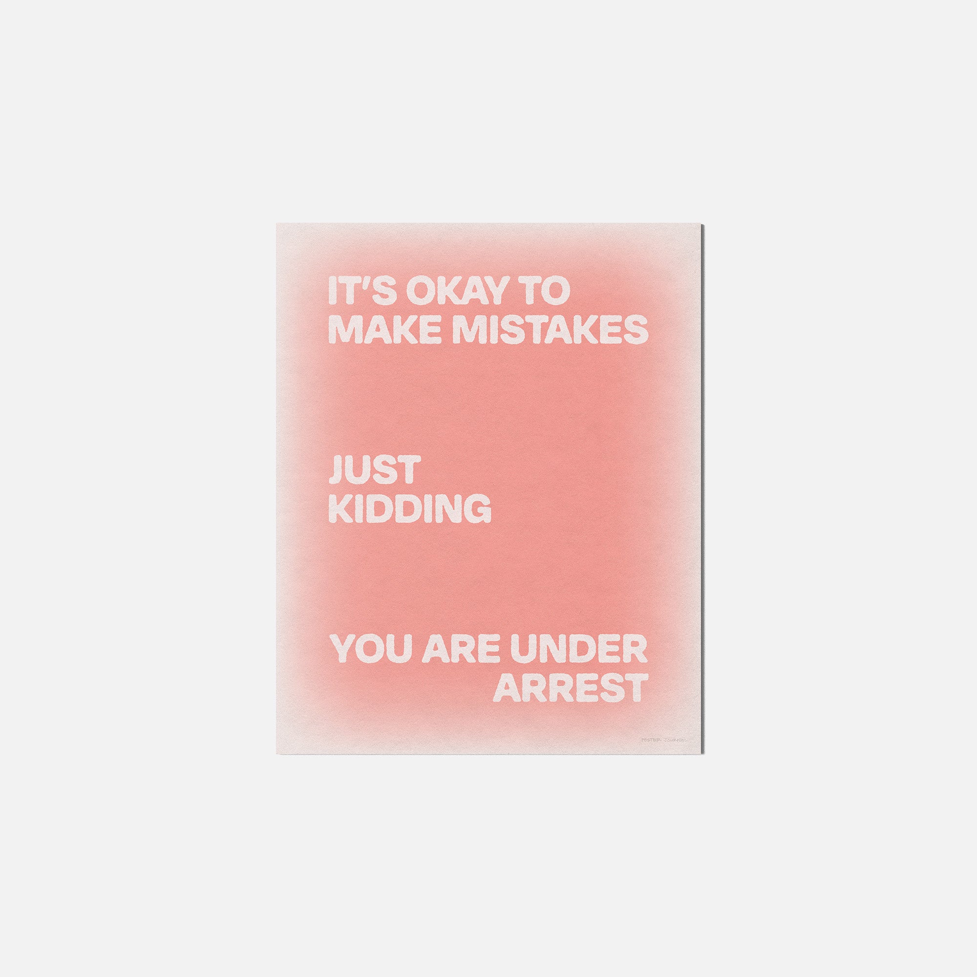 ARREST PRINT
