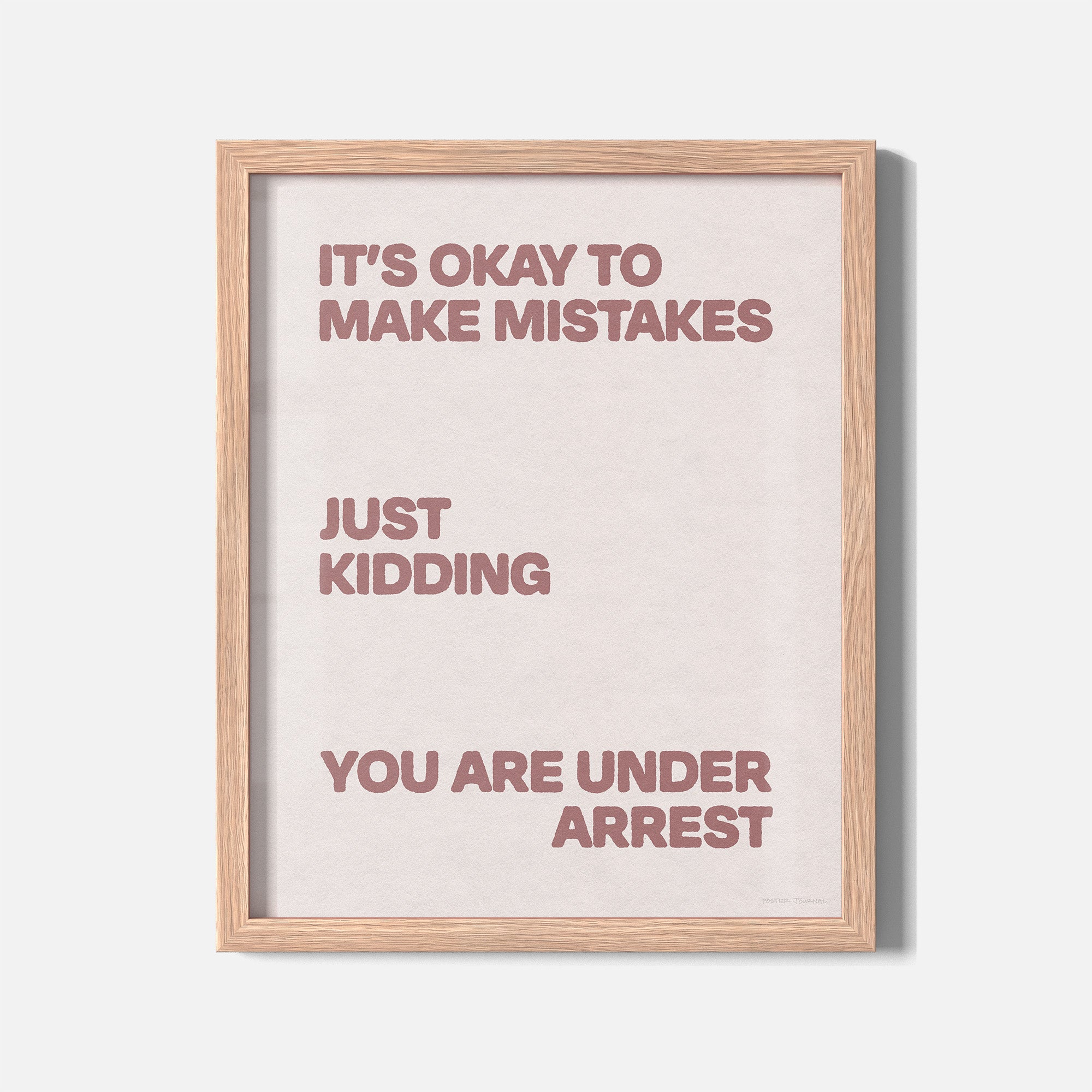 ARREST PRINT