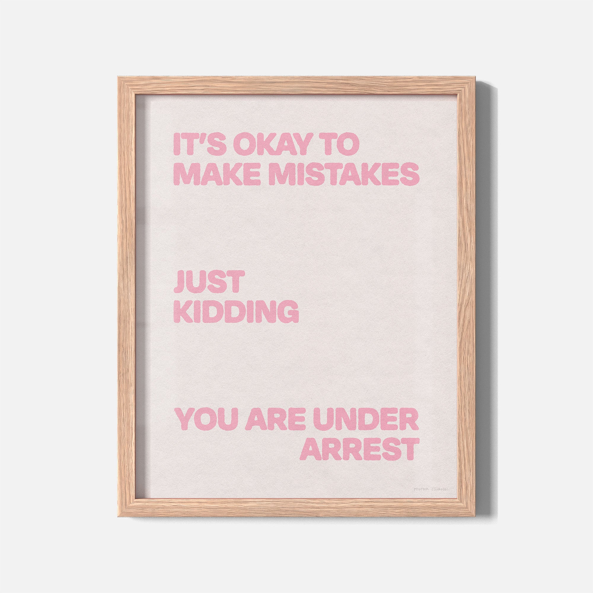 ARREST PRINT