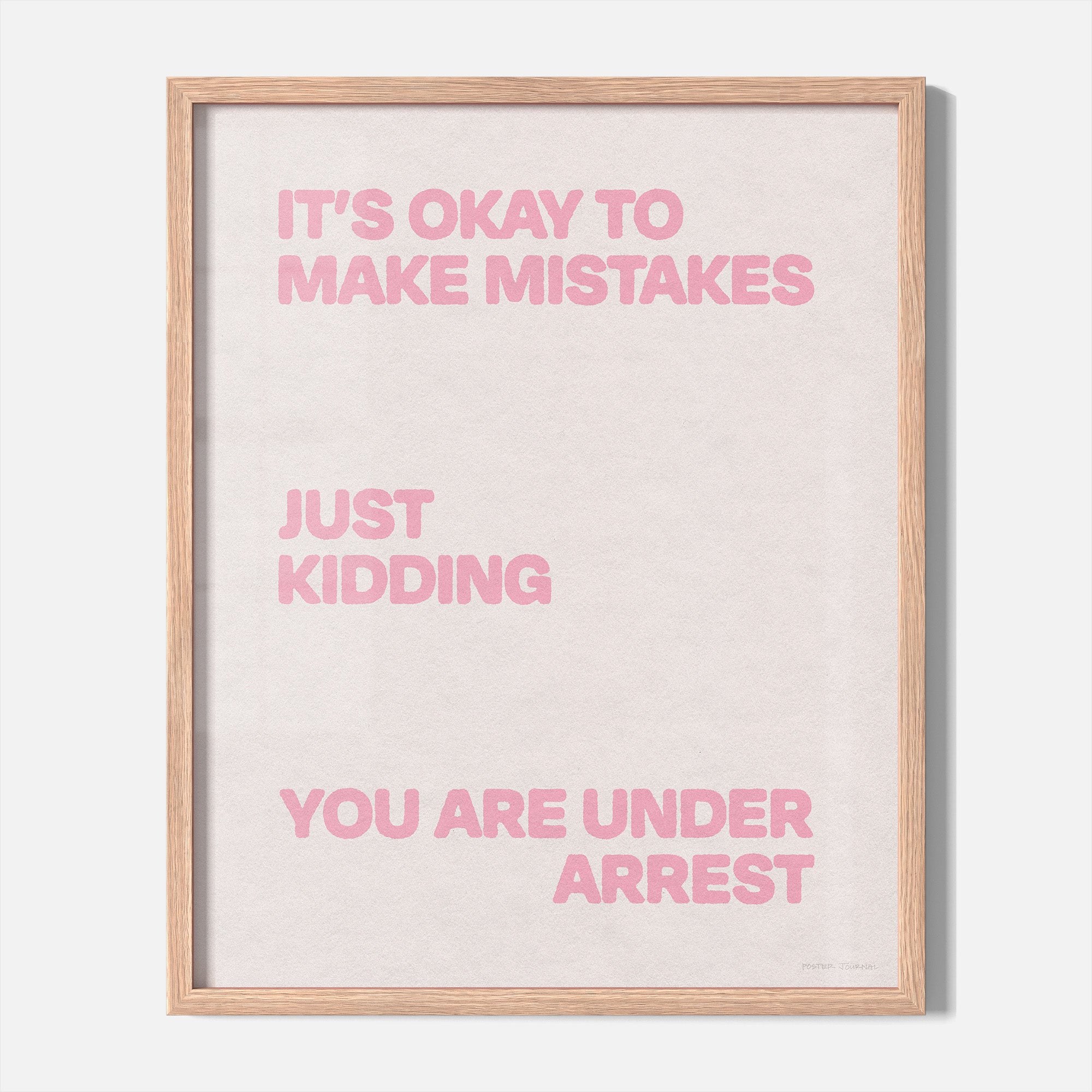 ARREST PRINT