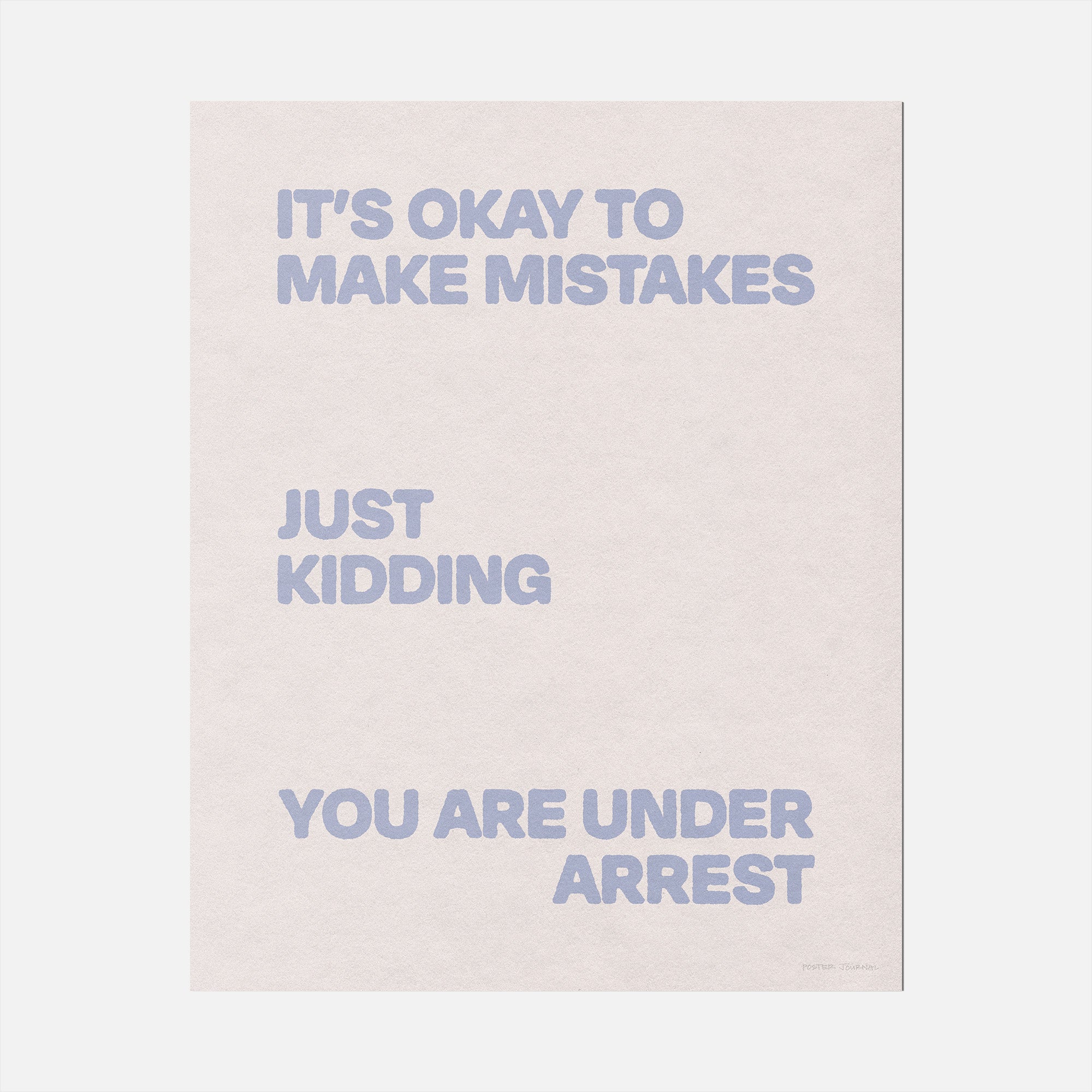 ARREST PRINT