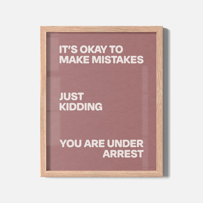 ARREST PRINT