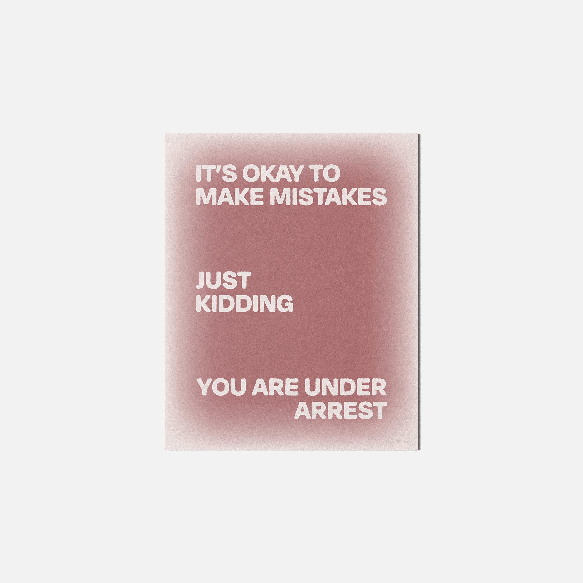 ARREST PRINT