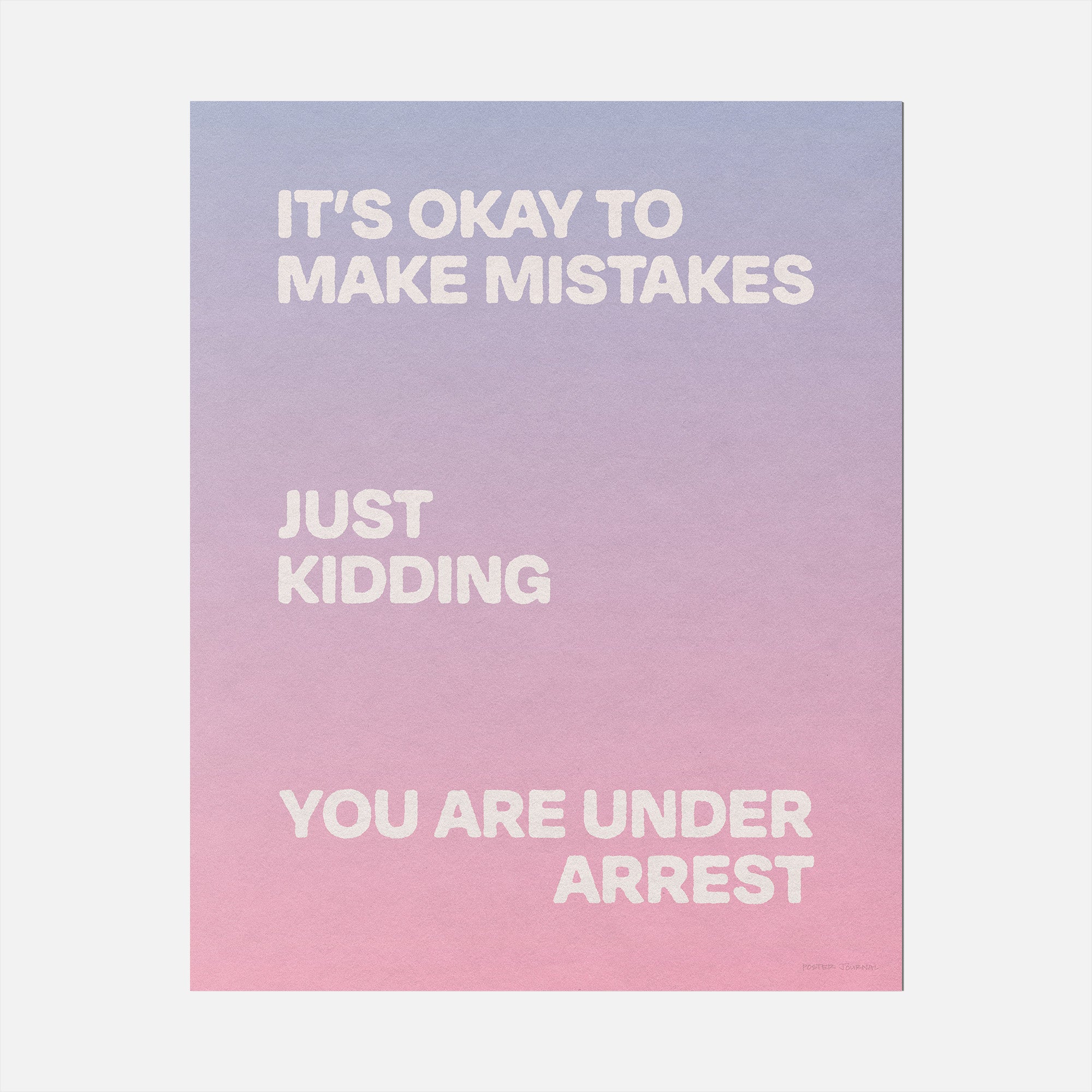 ARREST PRINT
